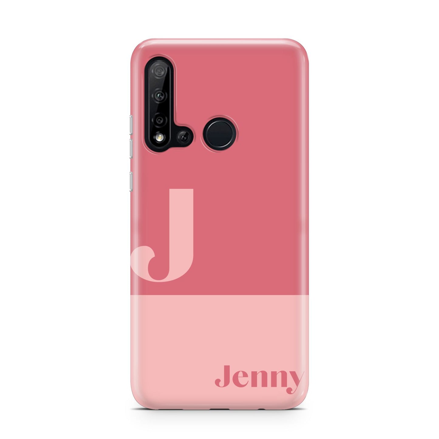 Contrast Personalised Pink Huawei P20 Lite 5G Phone Case