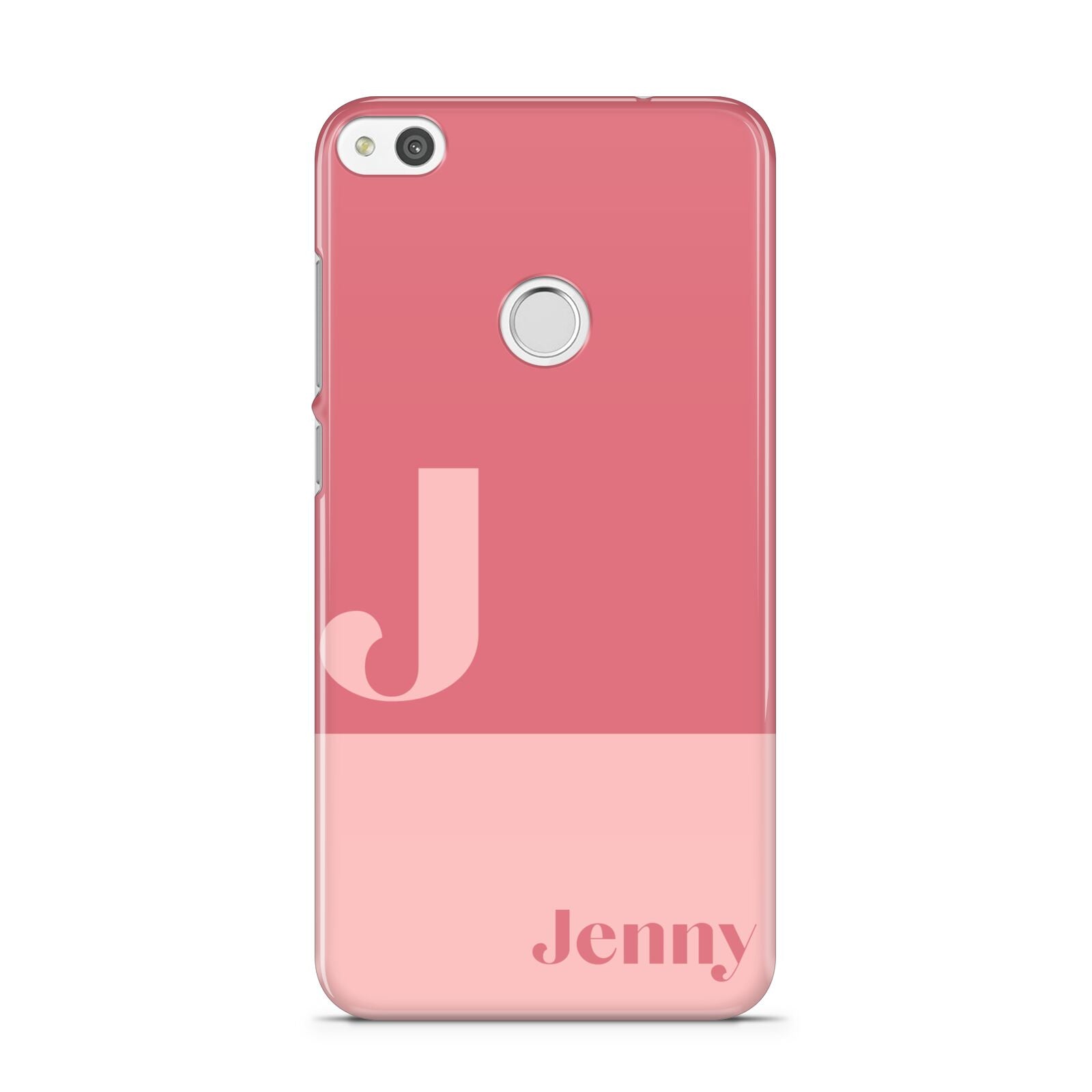 Contrast Personalised Pink Huawei P8 Lite Case