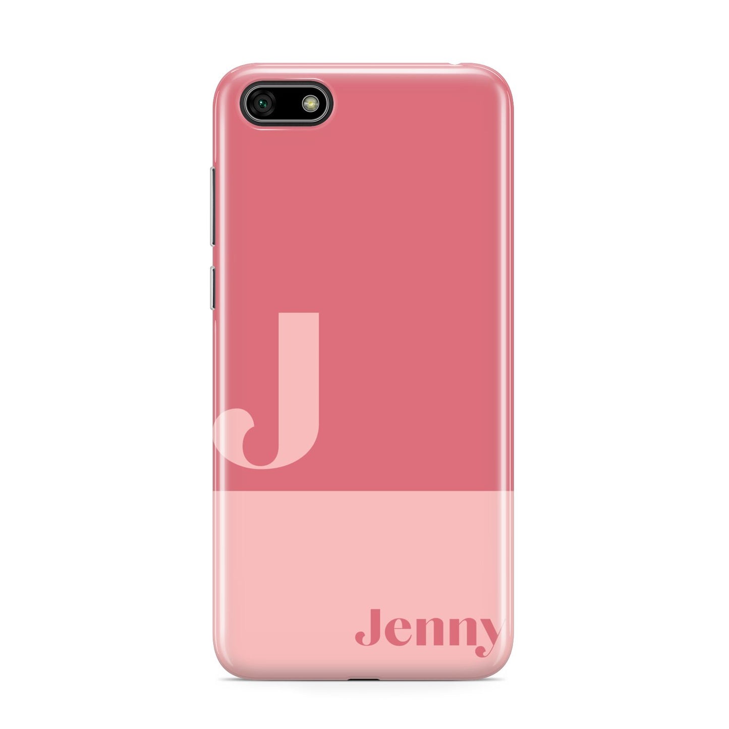 Contrast Personalised Pink Huawei Y5 Prime 2018 Phone Case