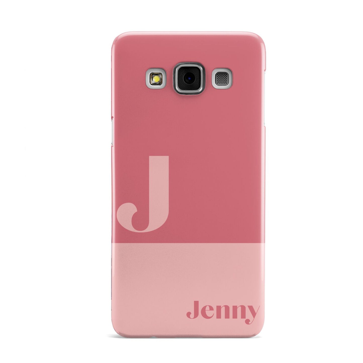 Contrast Personalised Pink Samsung Galaxy A3 Case