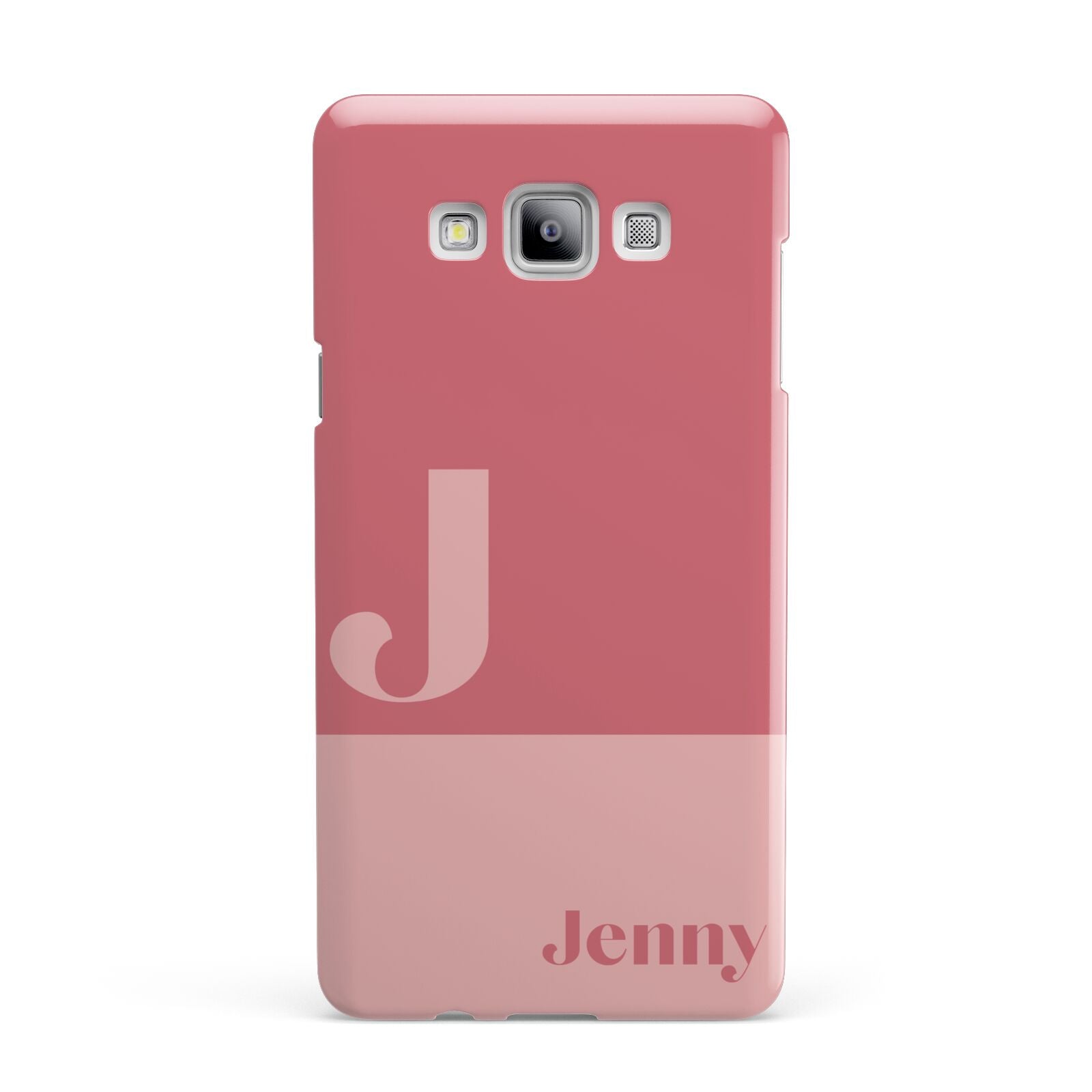 Contrast Personalised Pink Samsung Galaxy A7 2015 Case