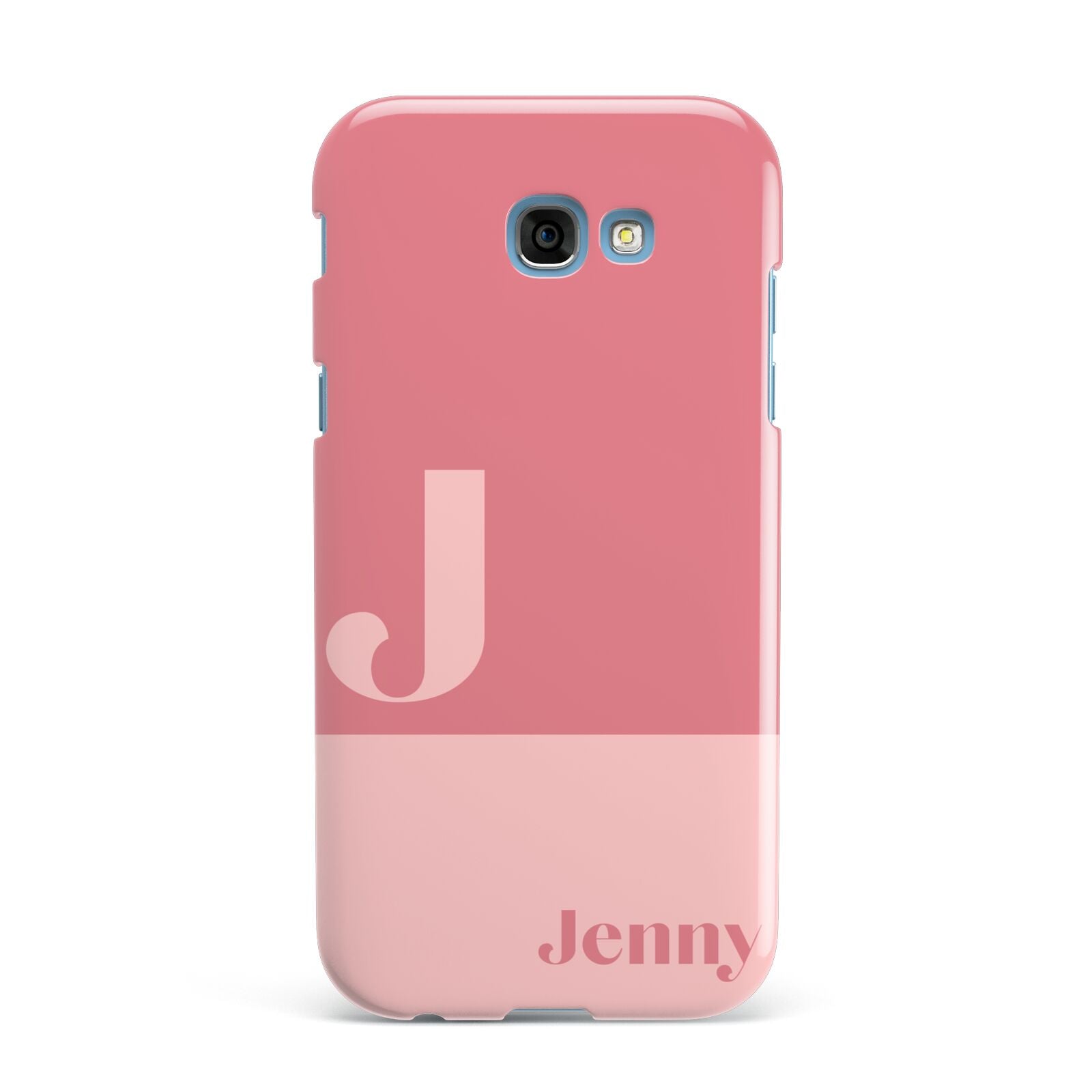 Contrast Personalised Pink Samsung Galaxy A7 2017 Case