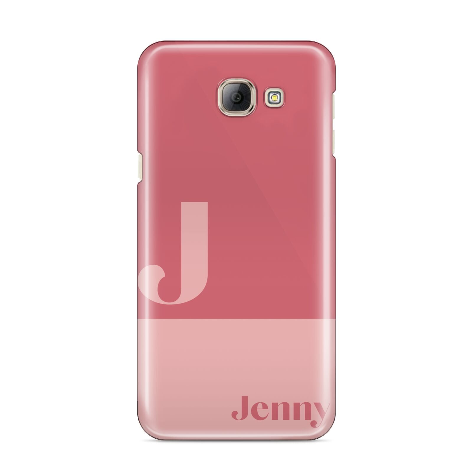 Contrast Personalised Pink Samsung Galaxy A8 2016 Case