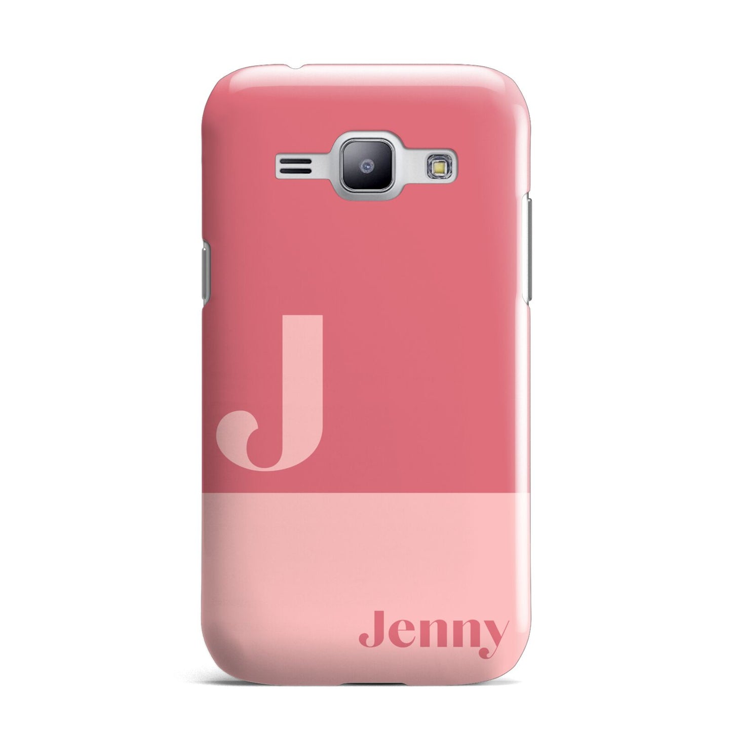 Contrast Personalised Pink Samsung Galaxy J1 2015 Case