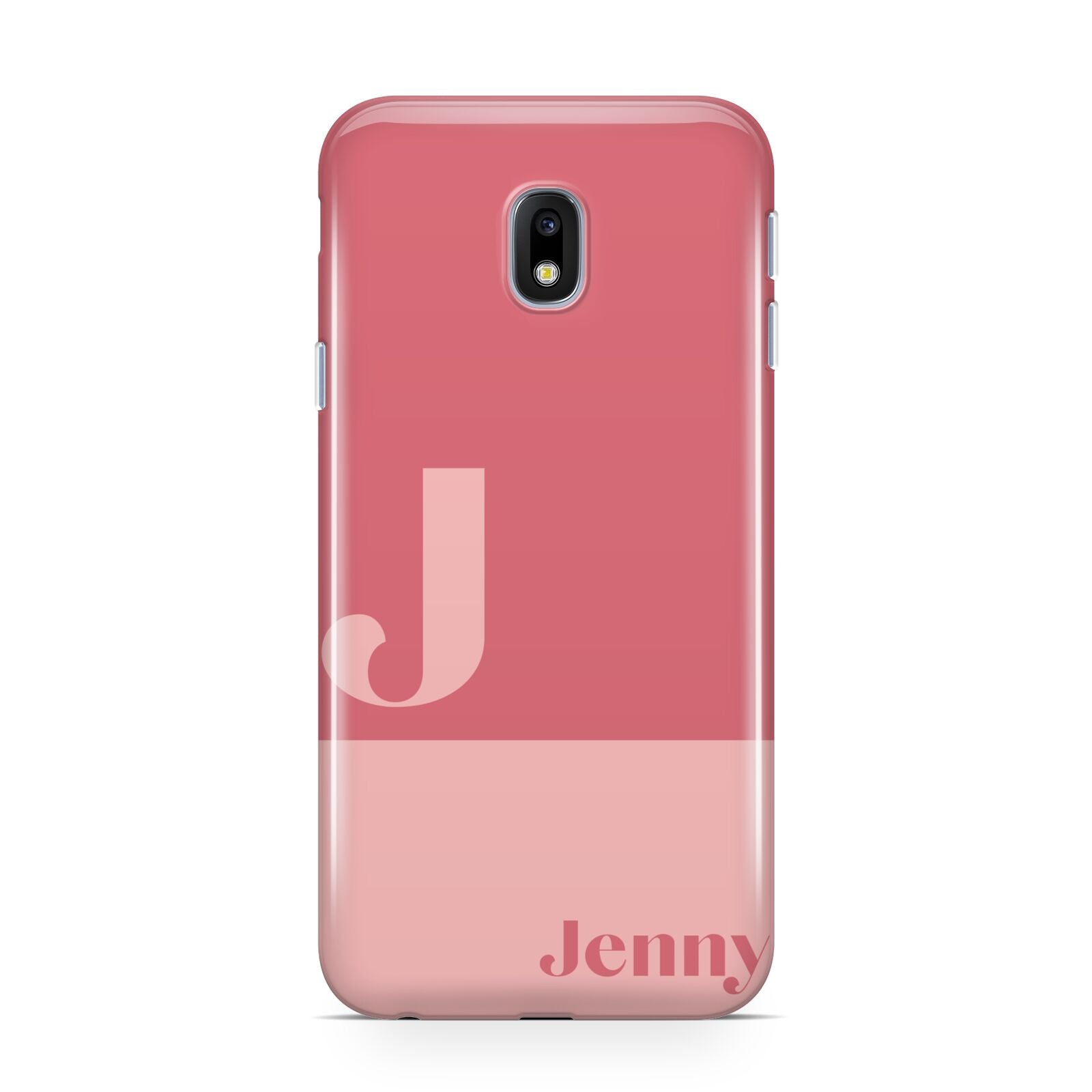 Contrast Personalised Pink Samsung Galaxy J3 2017 Case