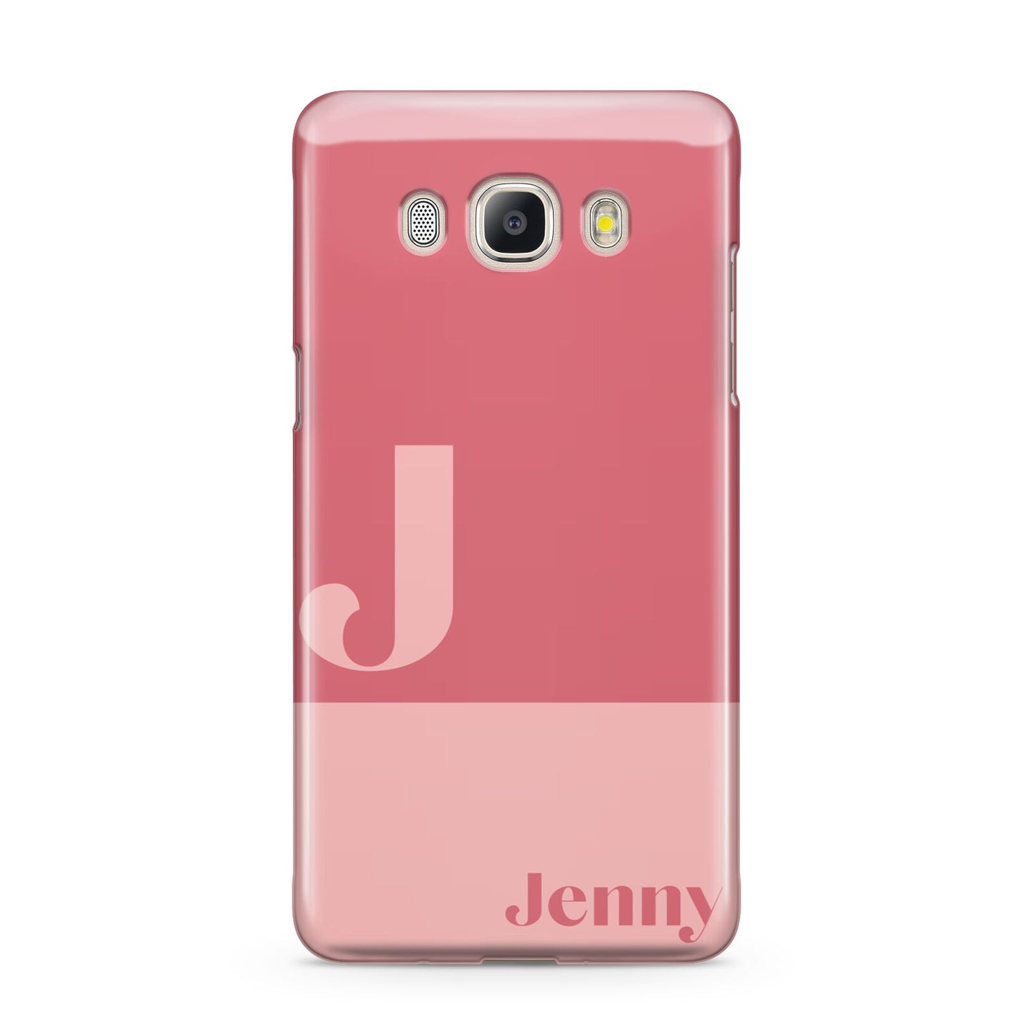 Contrast Personalised Pink Samsung Galaxy J5 2016 Case