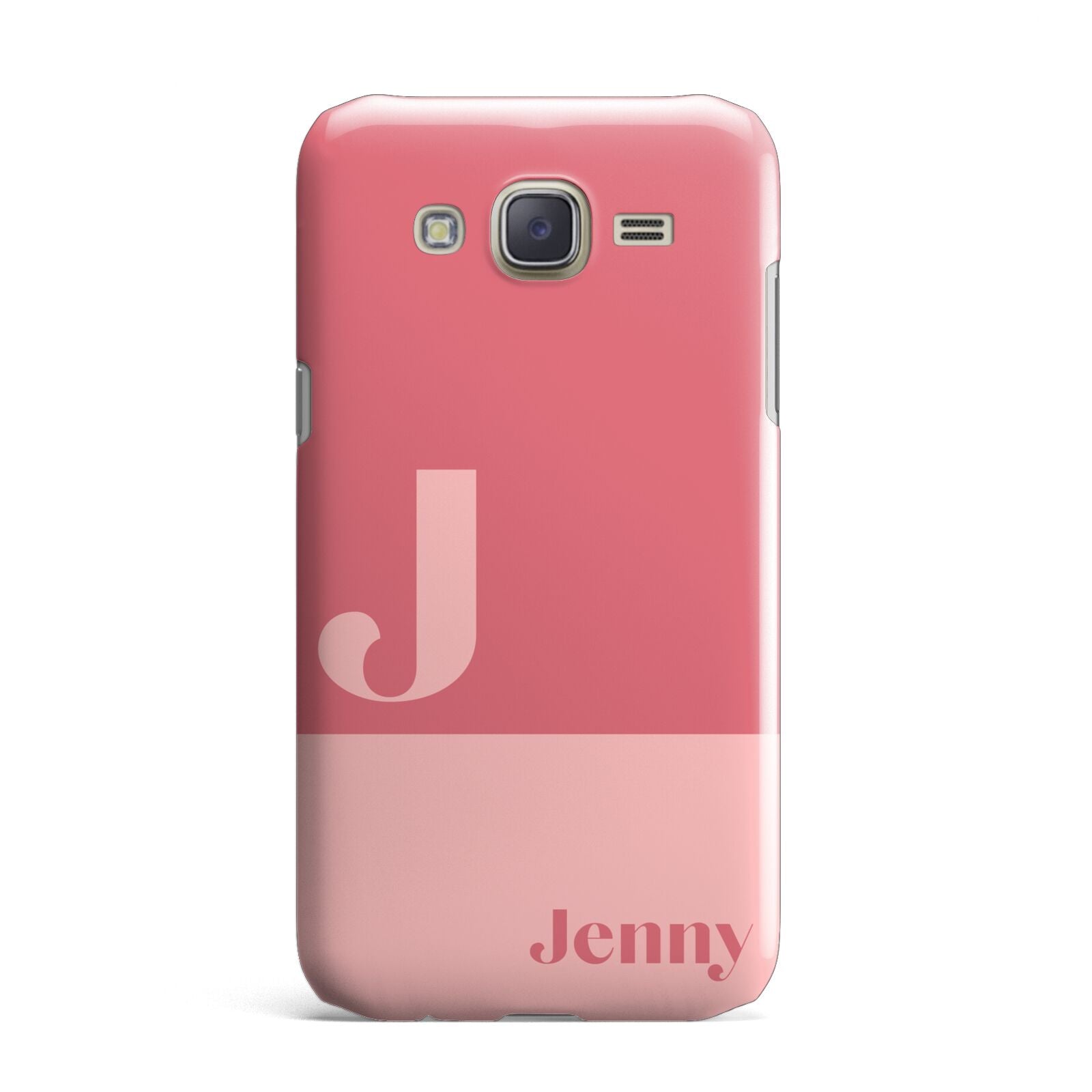 Contrast Personalised Pink Samsung Galaxy J7 Case