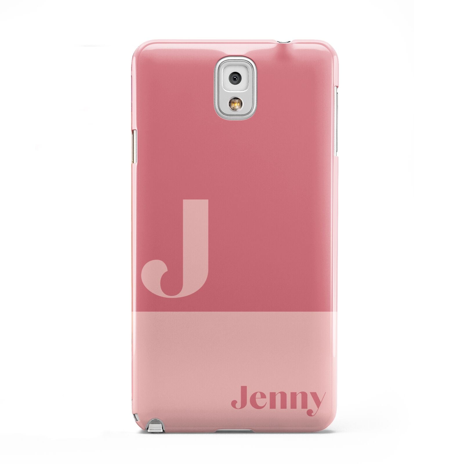 Contrast Personalised Pink Samsung Galaxy Note 3 Case