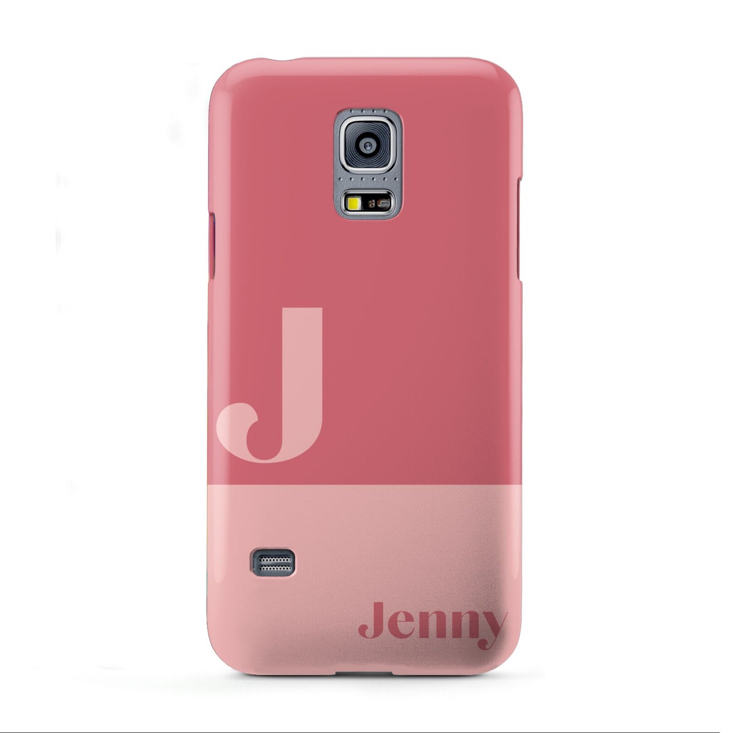 Contrast Personalised Pink Samsung Galaxy S5 Mini Case