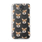 Corgi Icon with Name Samsung Galaxy S5 Case