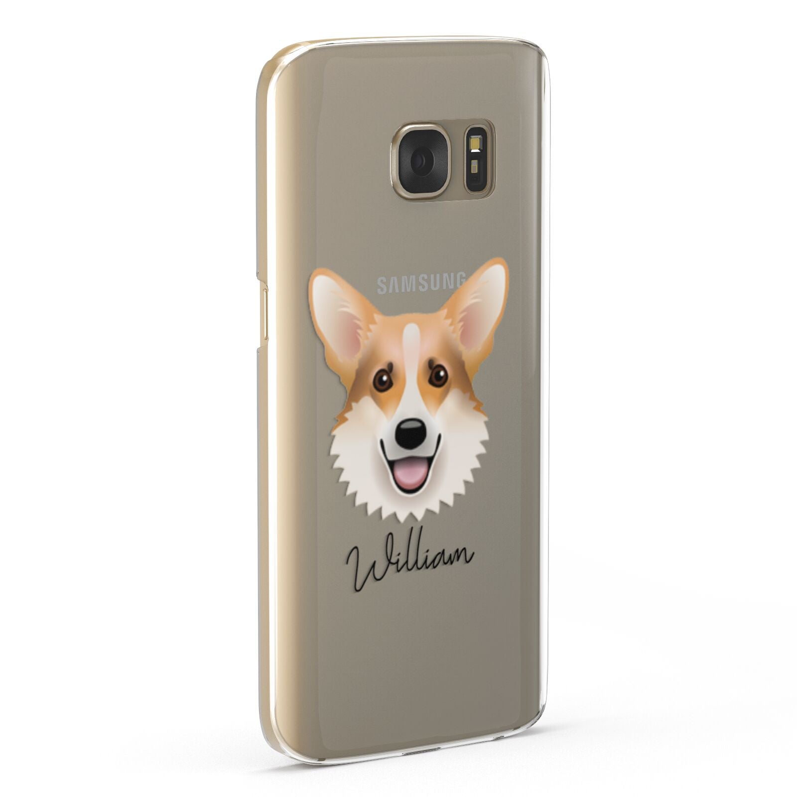 Corgi Personalised Samsung Galaxy Case Fourty Five Degrees