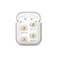 Coton De Tulear Icon with Name AirPods Case