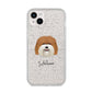 Coton De Tulear Personalised iPhone 14 Plus Glitter Tough Case Starlight