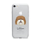 Coton De Tulear Personalised iPhone 7 Bumper Case on Silver iPhone