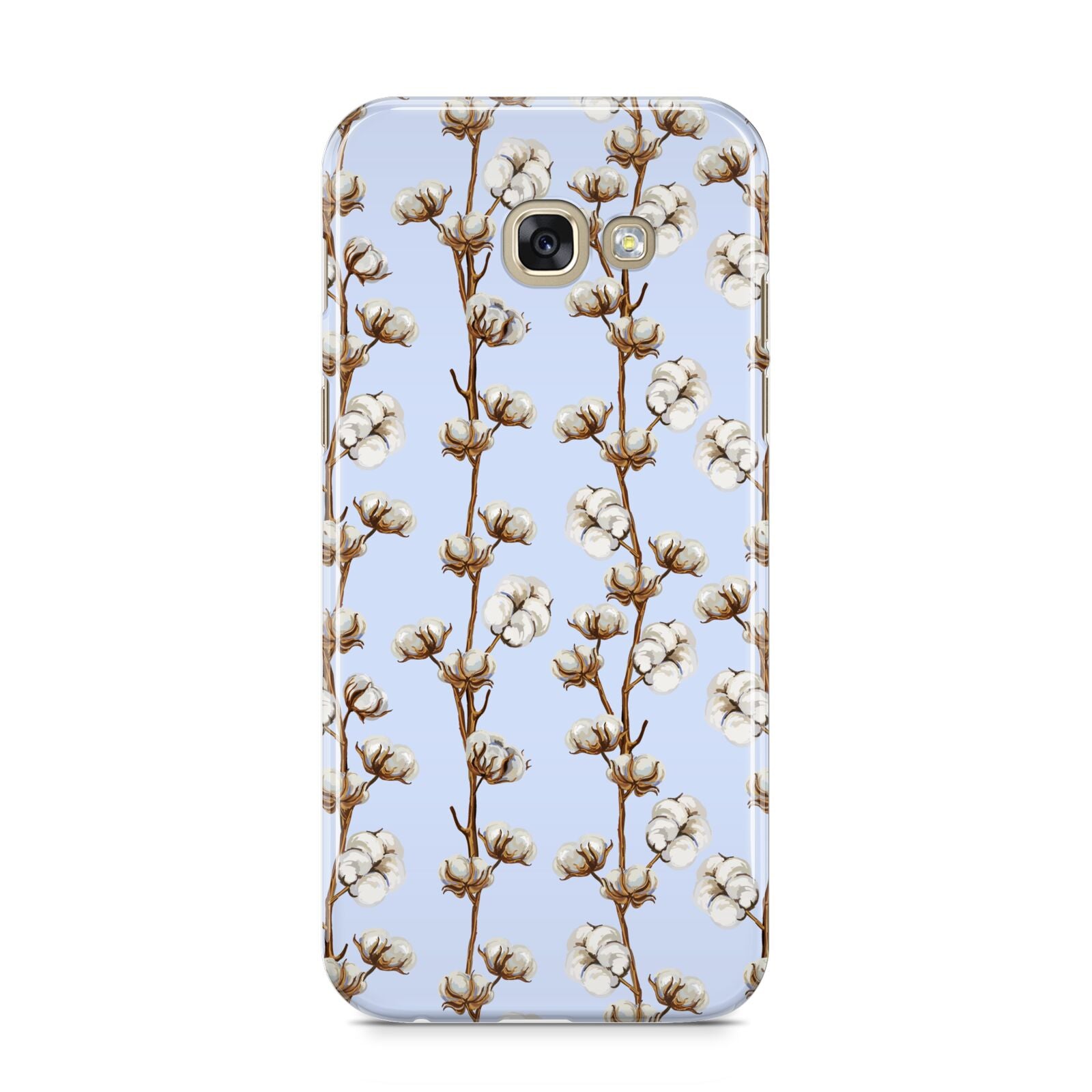 Cotton Branch Samsung Galaxy A5 2017 Case on gold phone