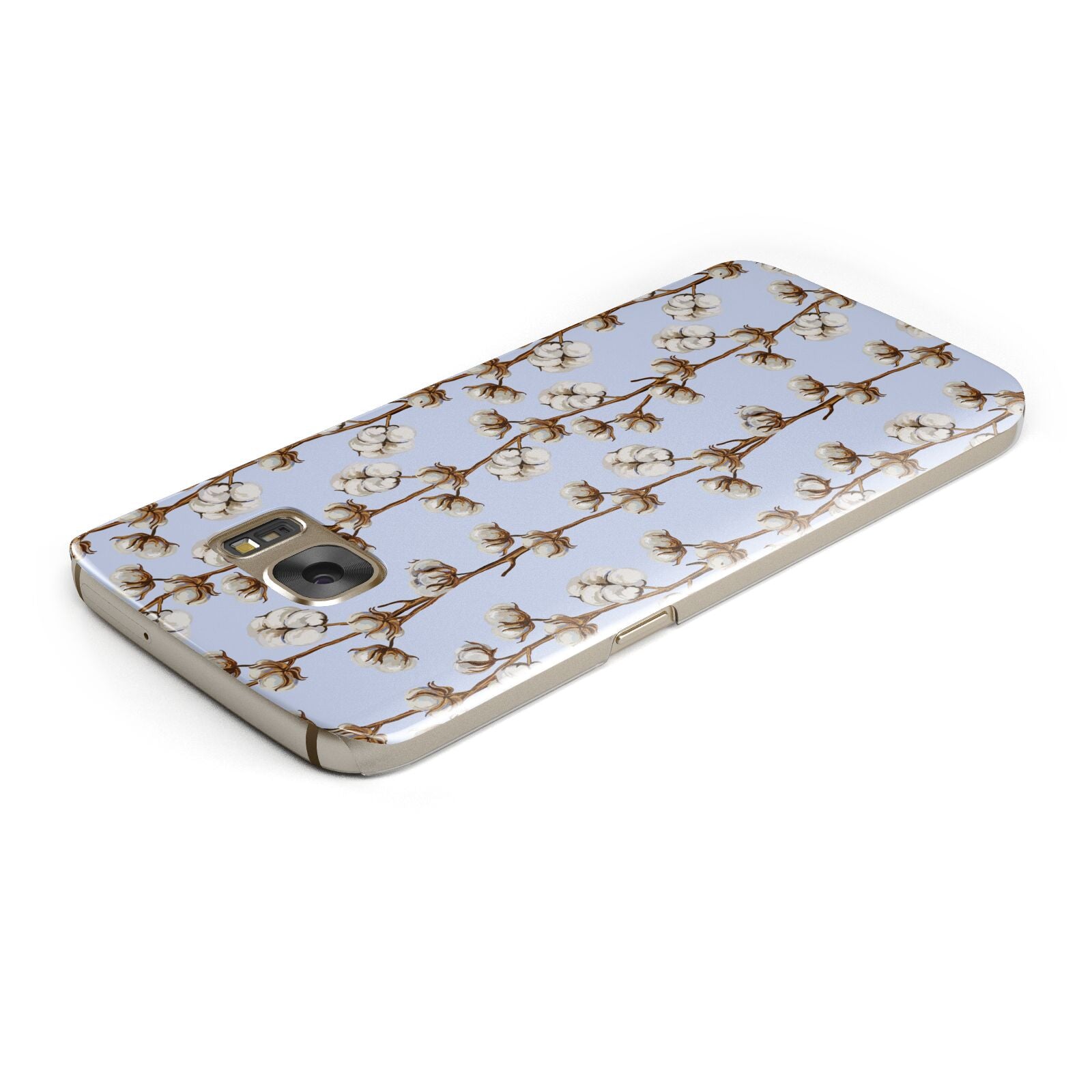 Cotton Branch Samsung Galaxy Case Top Cutout