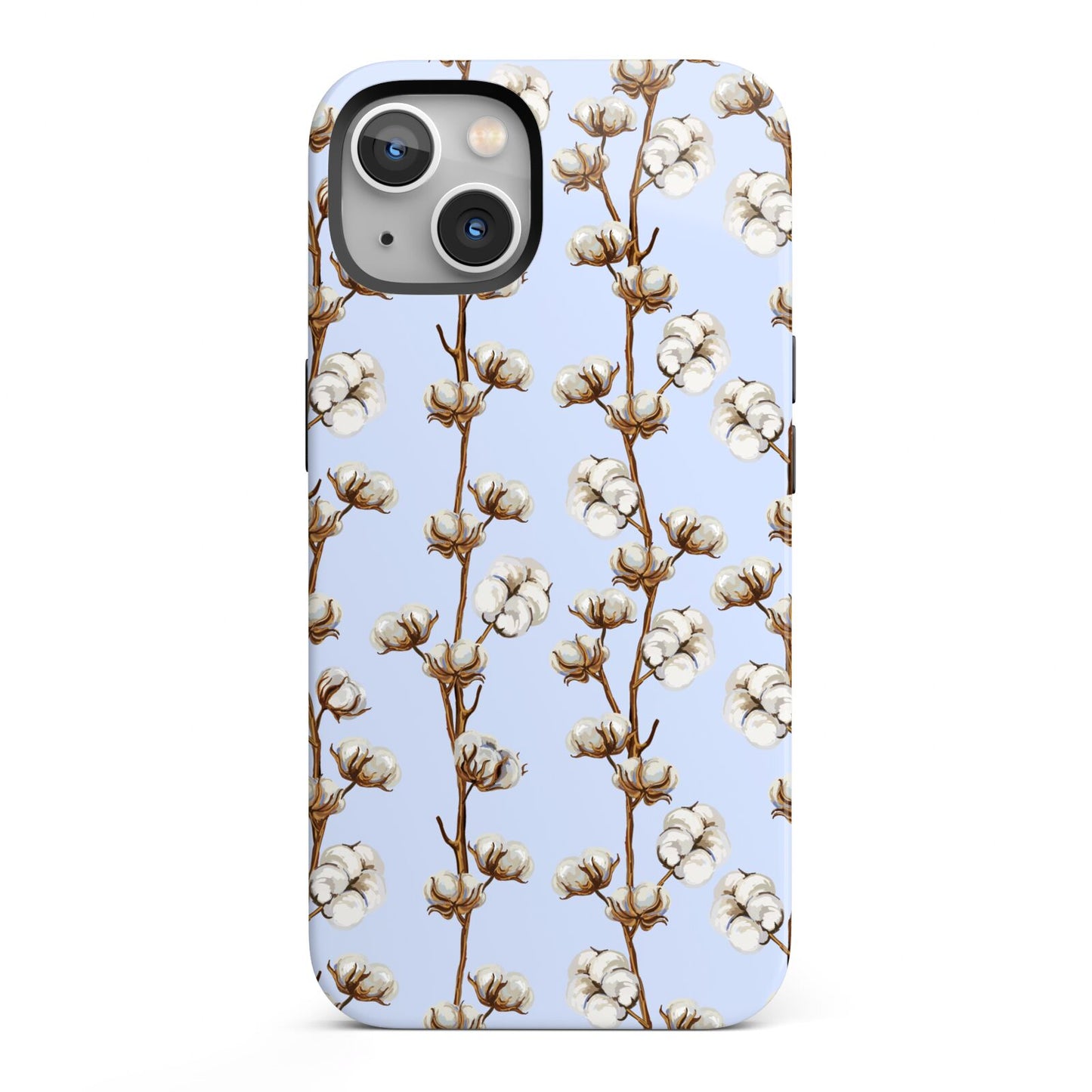 Cotton Branch iPhone 13 Full Wrap 3D Tough Case