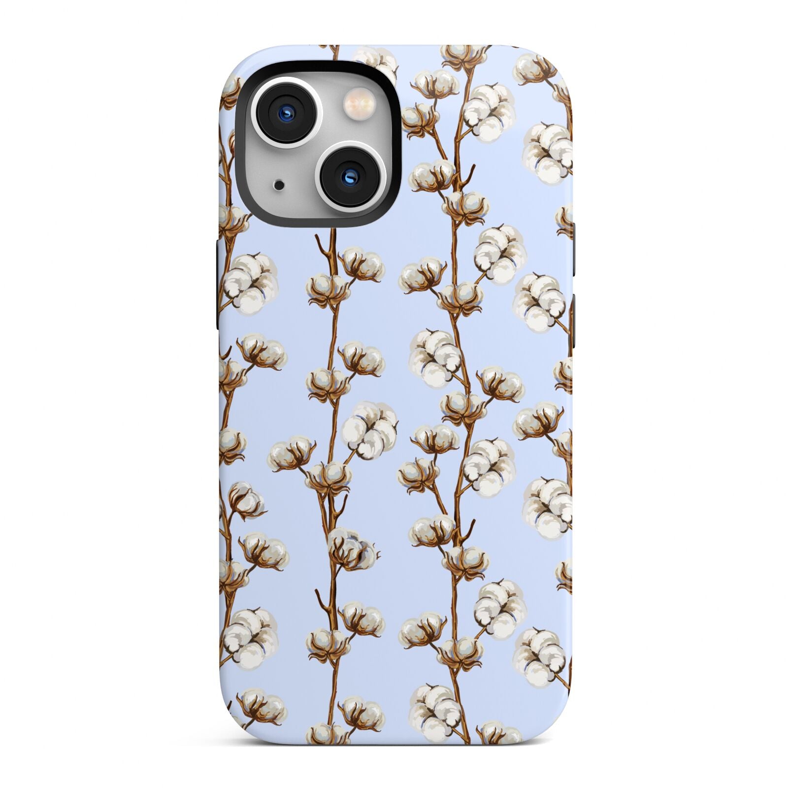 Cotton Branch iPhone 13 Mini Full Wrap 3D Tough Case