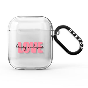 Couples Personalised Love AirPods Case