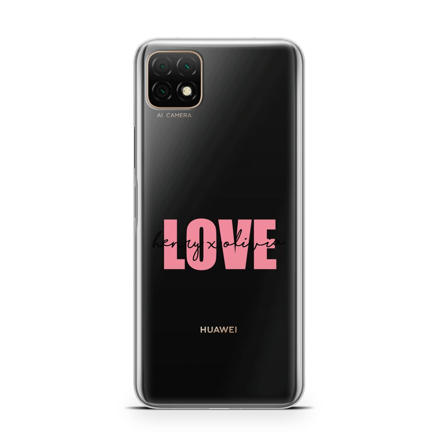 Couples Personalised Love Huawei Enjoy 20 Phone Case