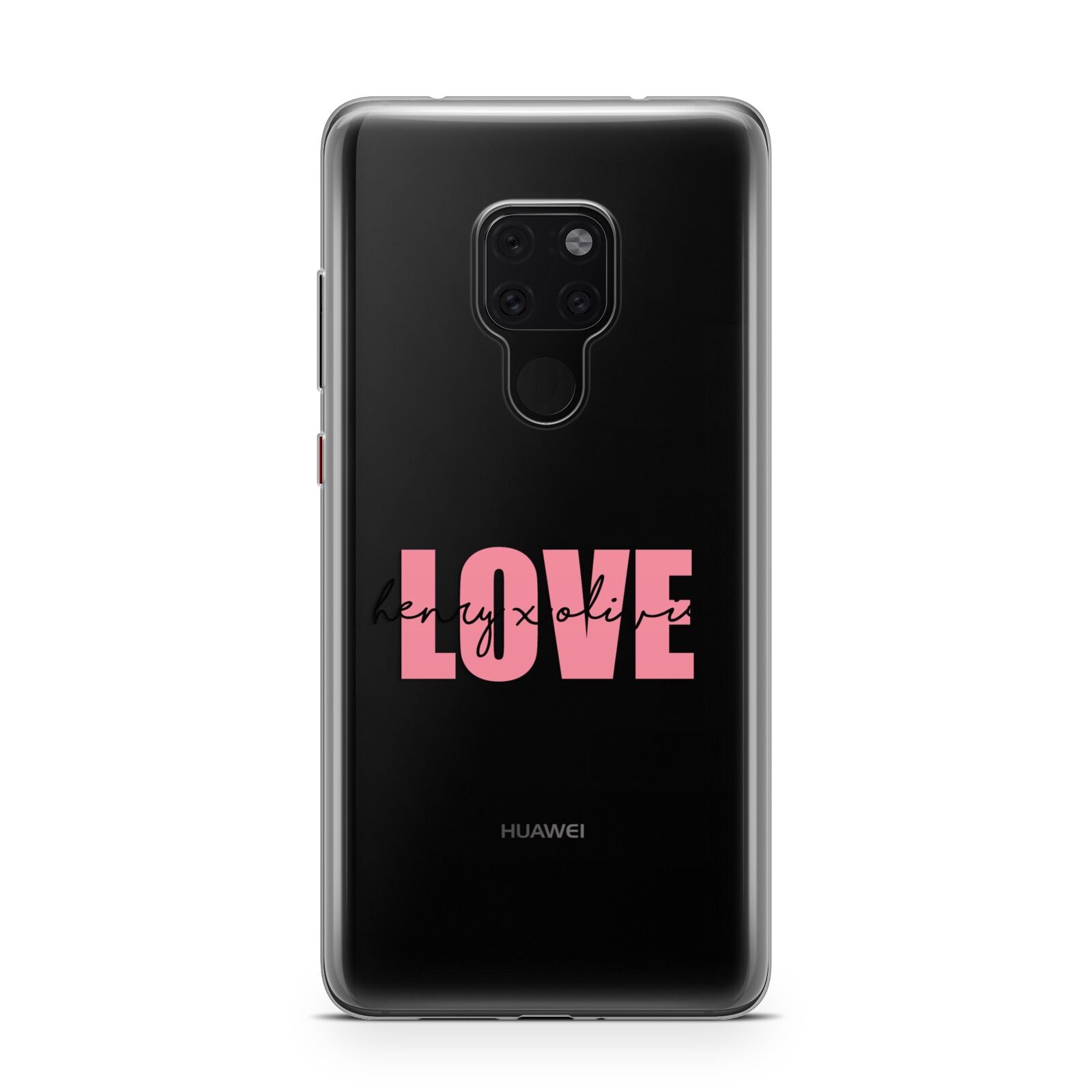 Couples Personalised Love Huawei Mate 20 Phone Case