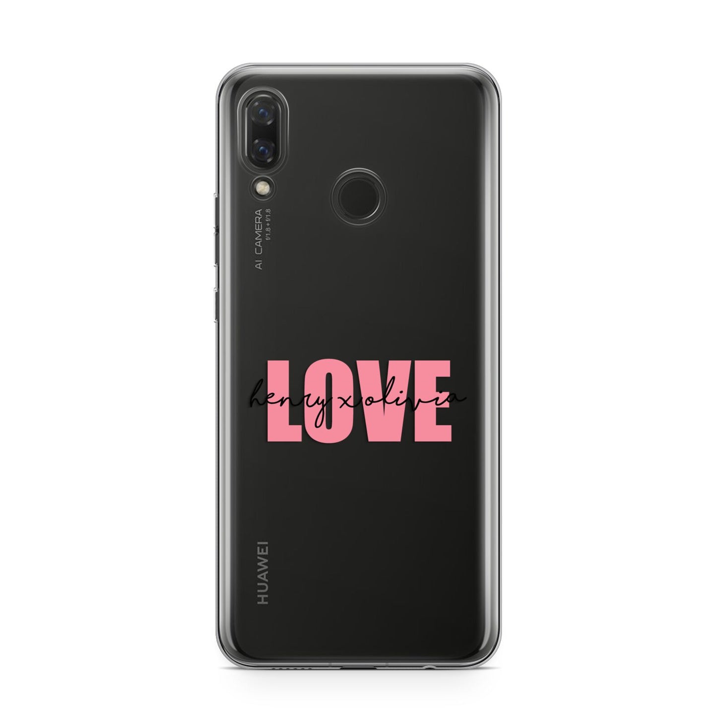 Couples Personalised Love Huawei Nova 3 Phone Case