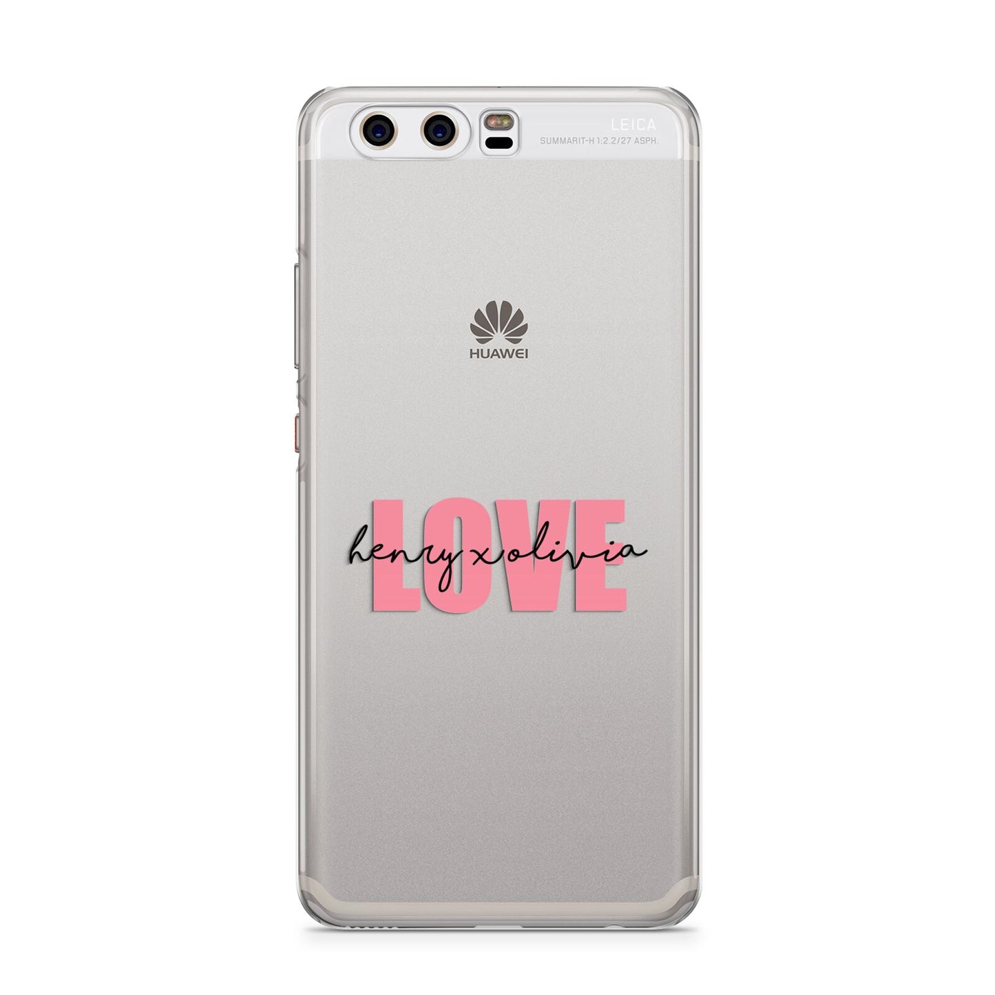 Couples Personalised Love Huawei P10 Phone Case