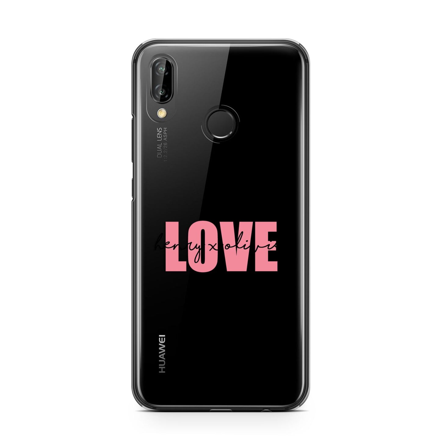 Couples Personalised Love Huawei P20 Lite Phone Case