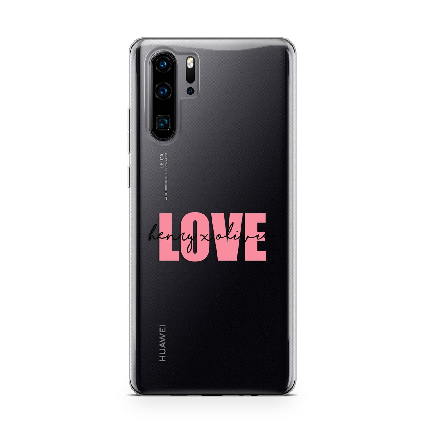 Couples Personalised Love Huawei P30 Pro Phone Case