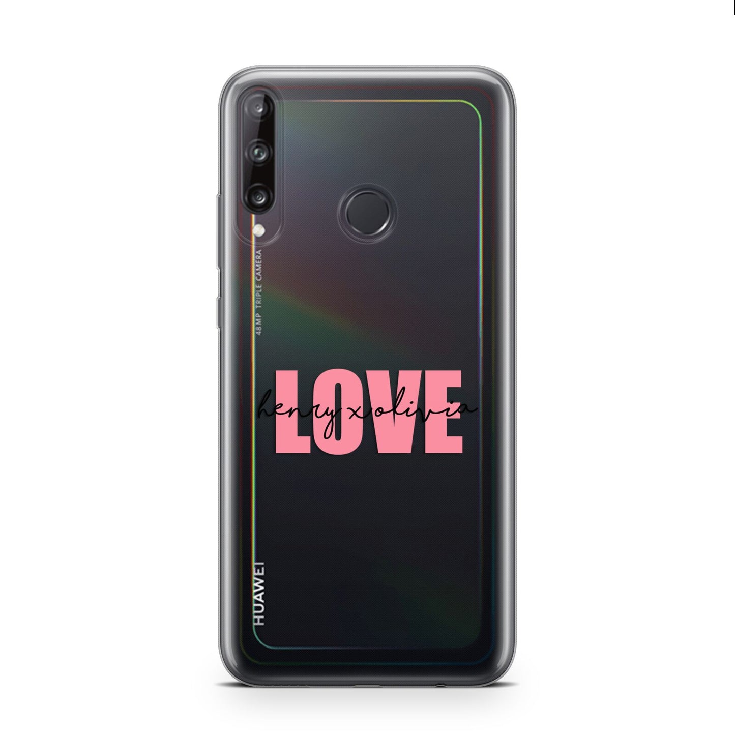 Couples Personalised Love Huawei P40 Lite E Phone Case