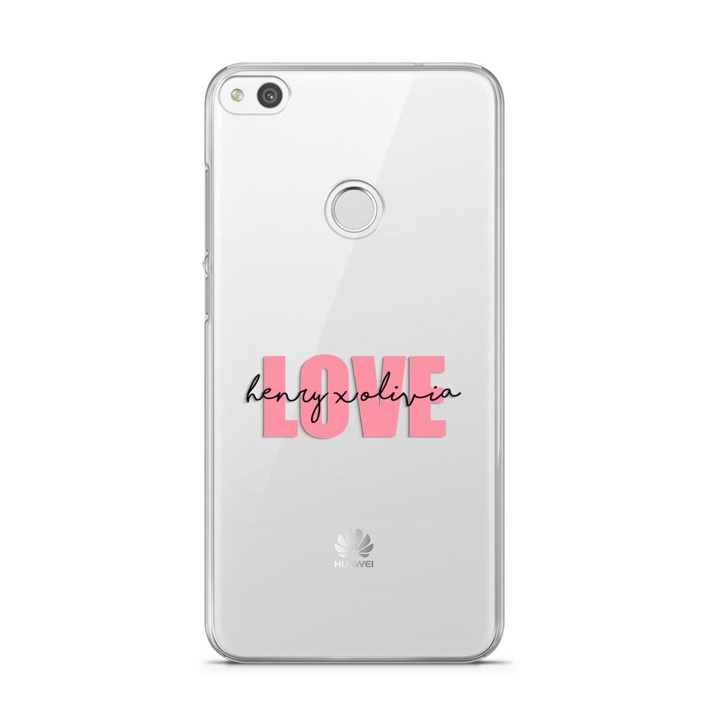 Couples Personalised Love Huawei P8 Lite Case