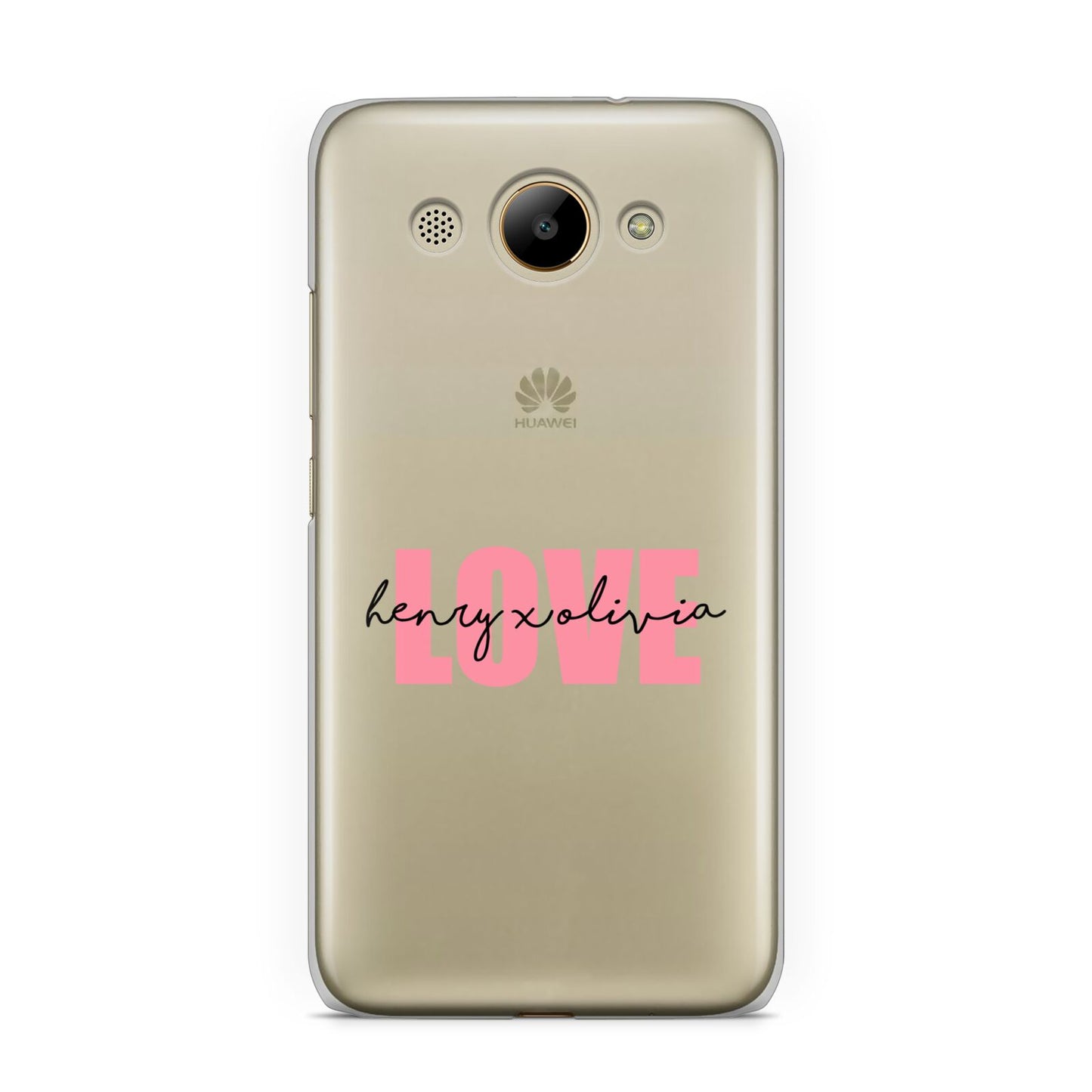 Couples Personalised Love Huawei Y3 2017