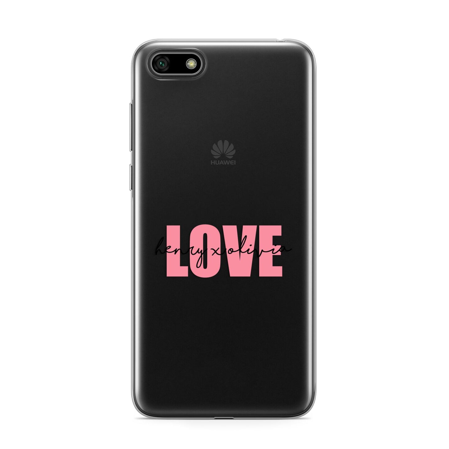 Couples Personalised Love Huawei Y5 Prime 2018 Phone Case