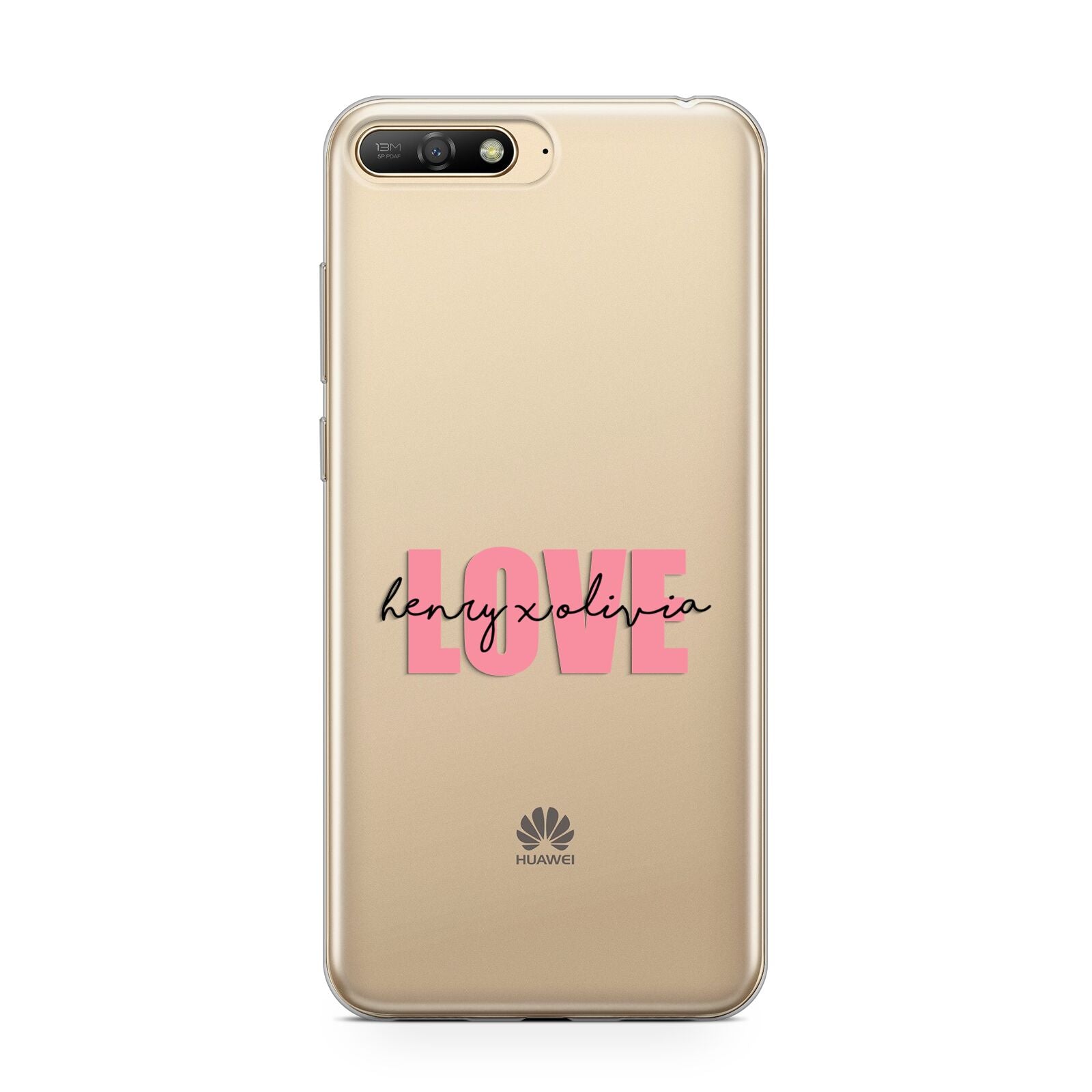 Couples Personalised Love Huawei Y6 2018