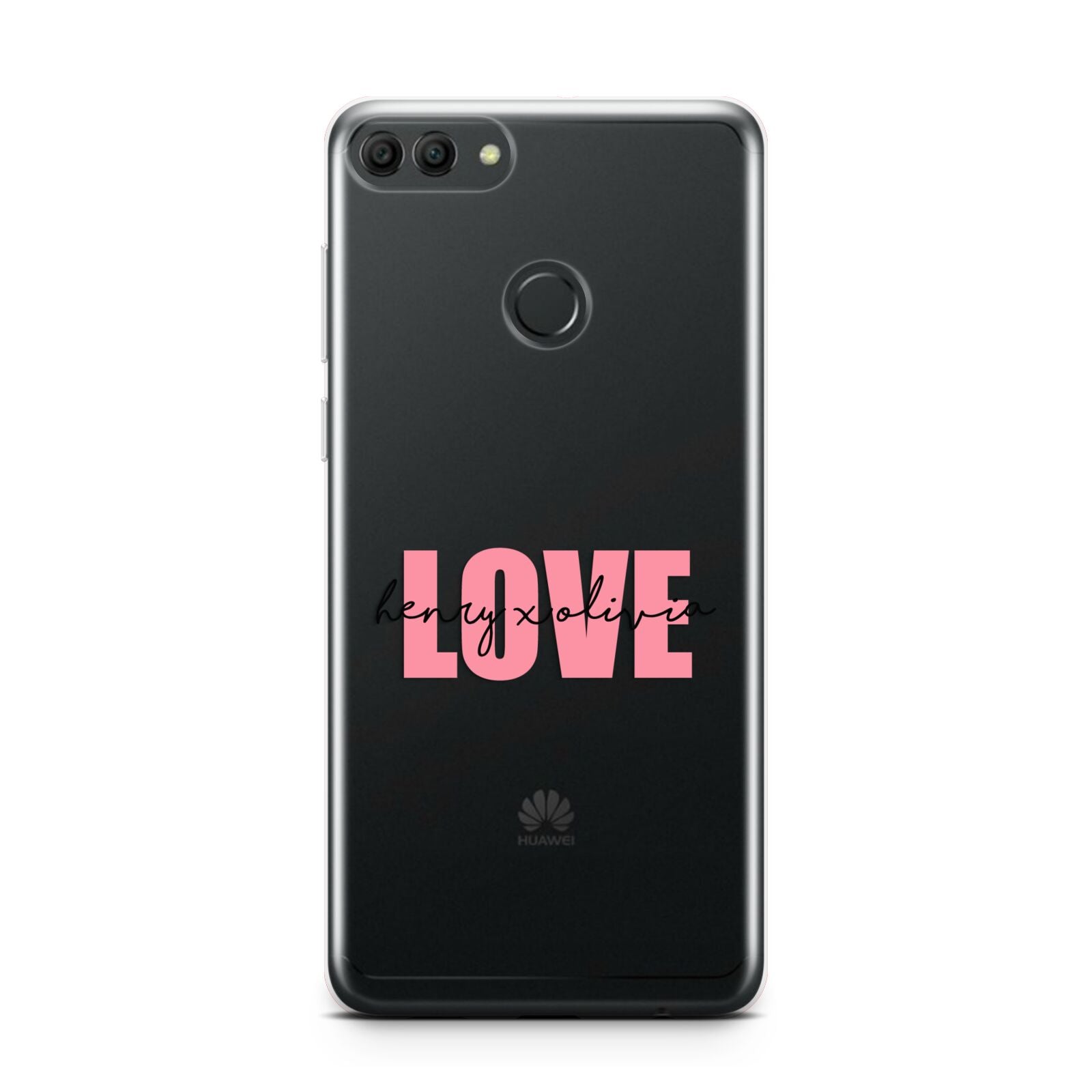 Couples Personalised Love Huawei Y9 2018