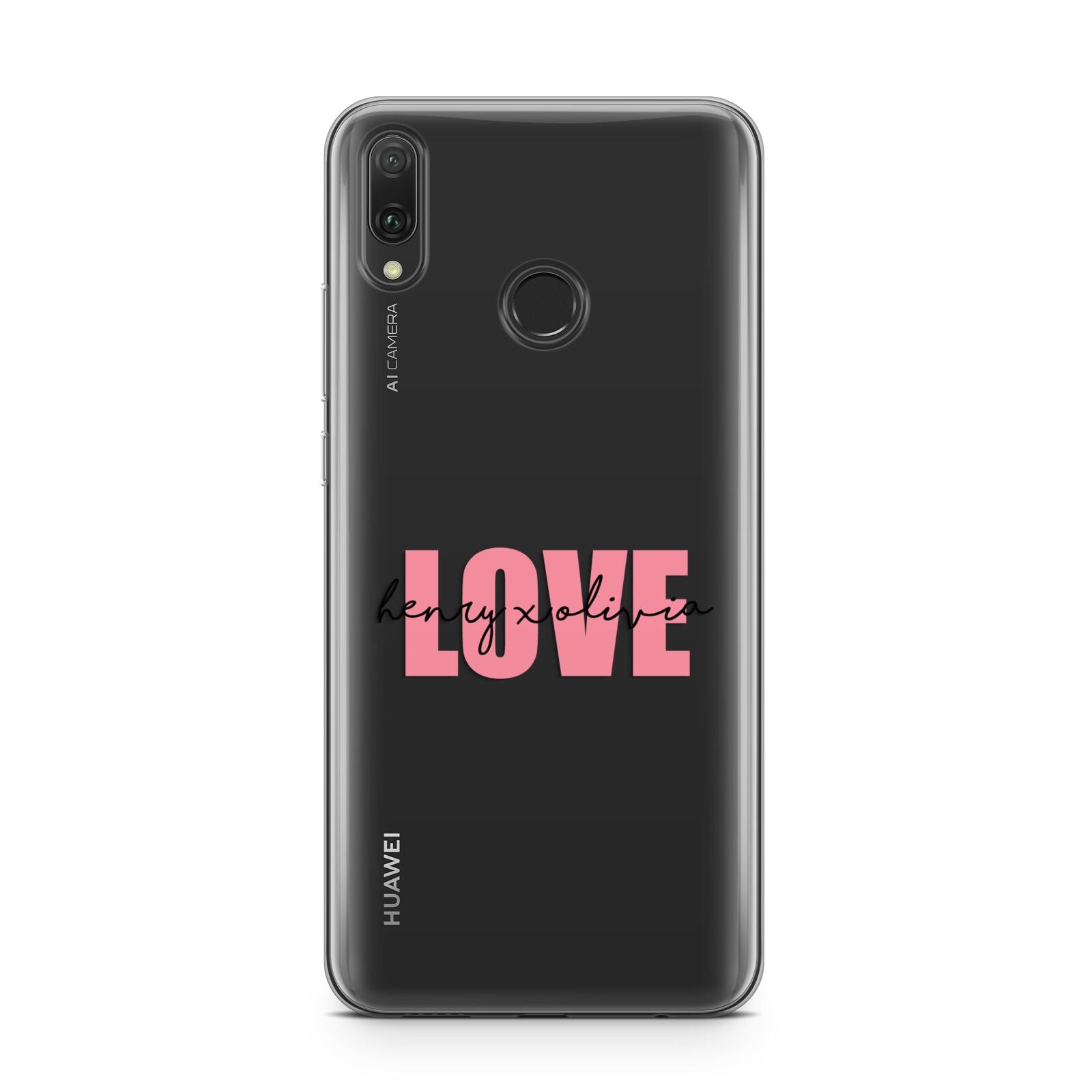 Couples Personalised Love Huawei Y9 2019