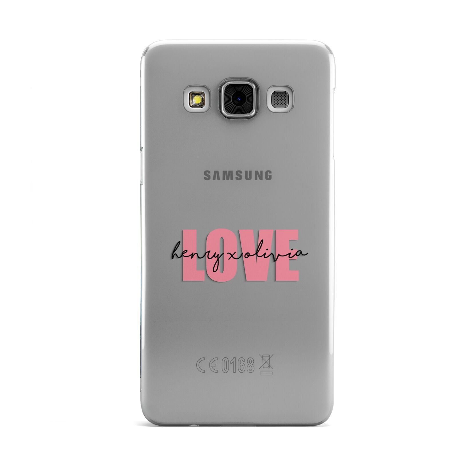 Couples Personalised Love Samsung Galaxy A3 Case