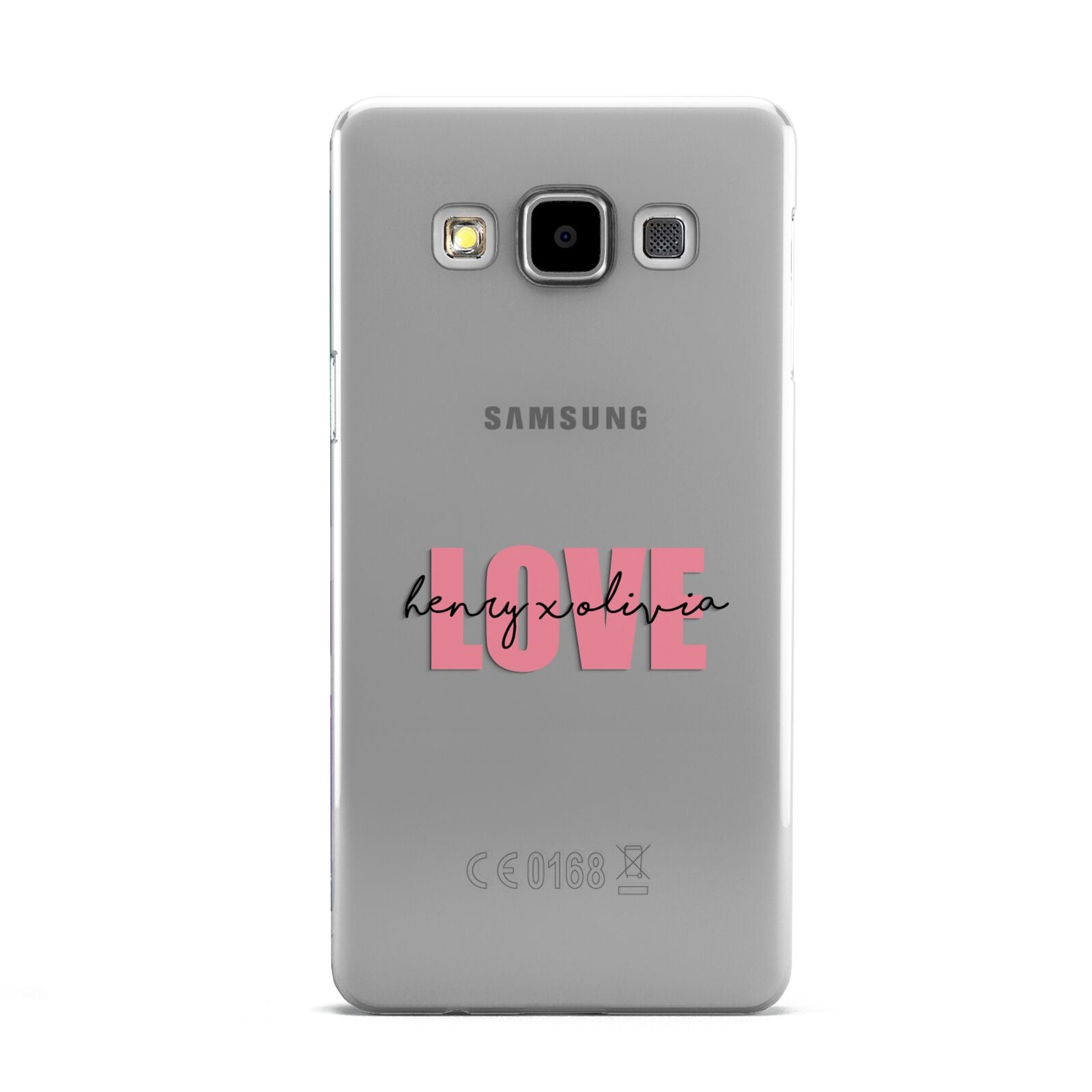 Couples Personalised Love Samsung Galaxy A5 Case