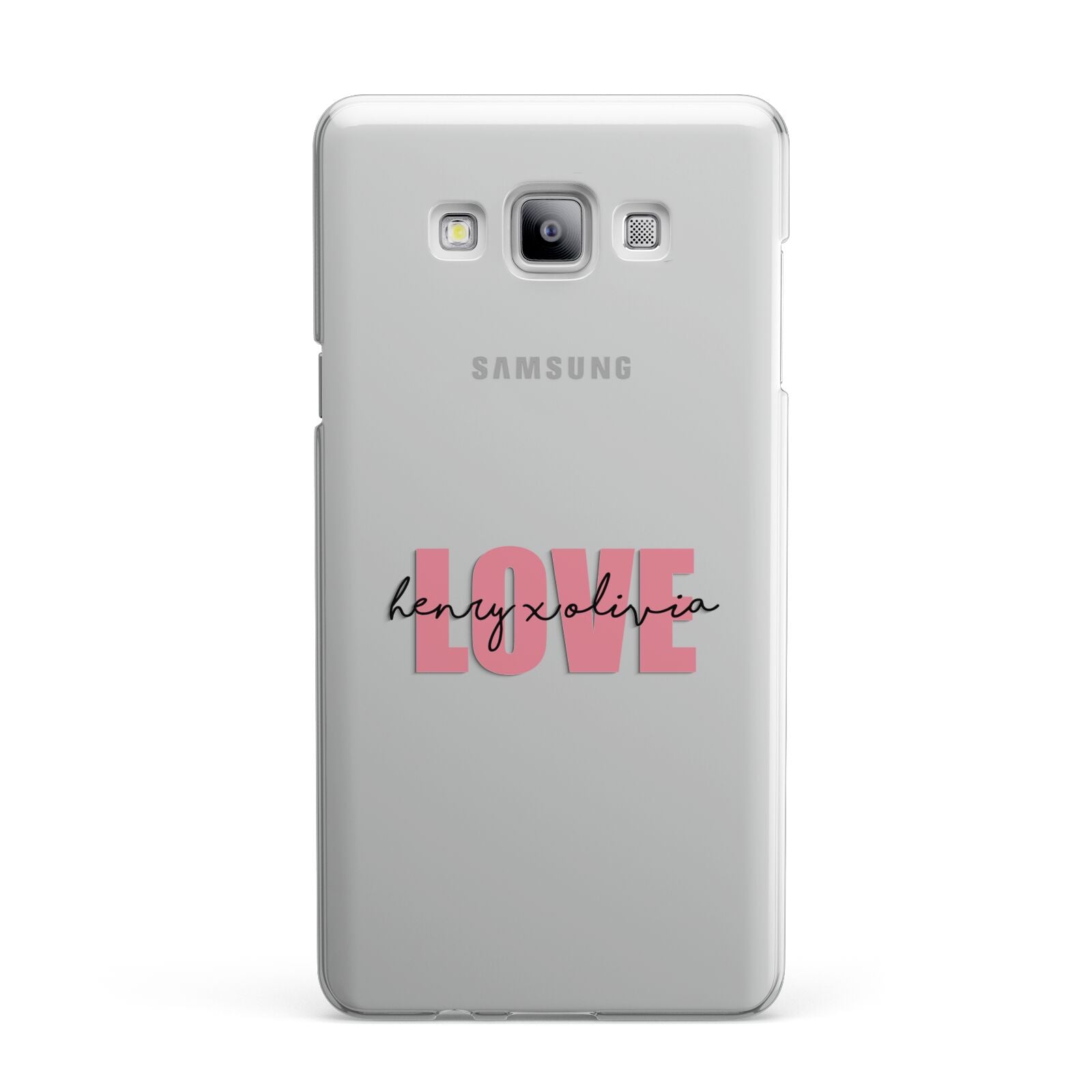 Couples Personalised Love Samsung Galaxy A7 2015 Case