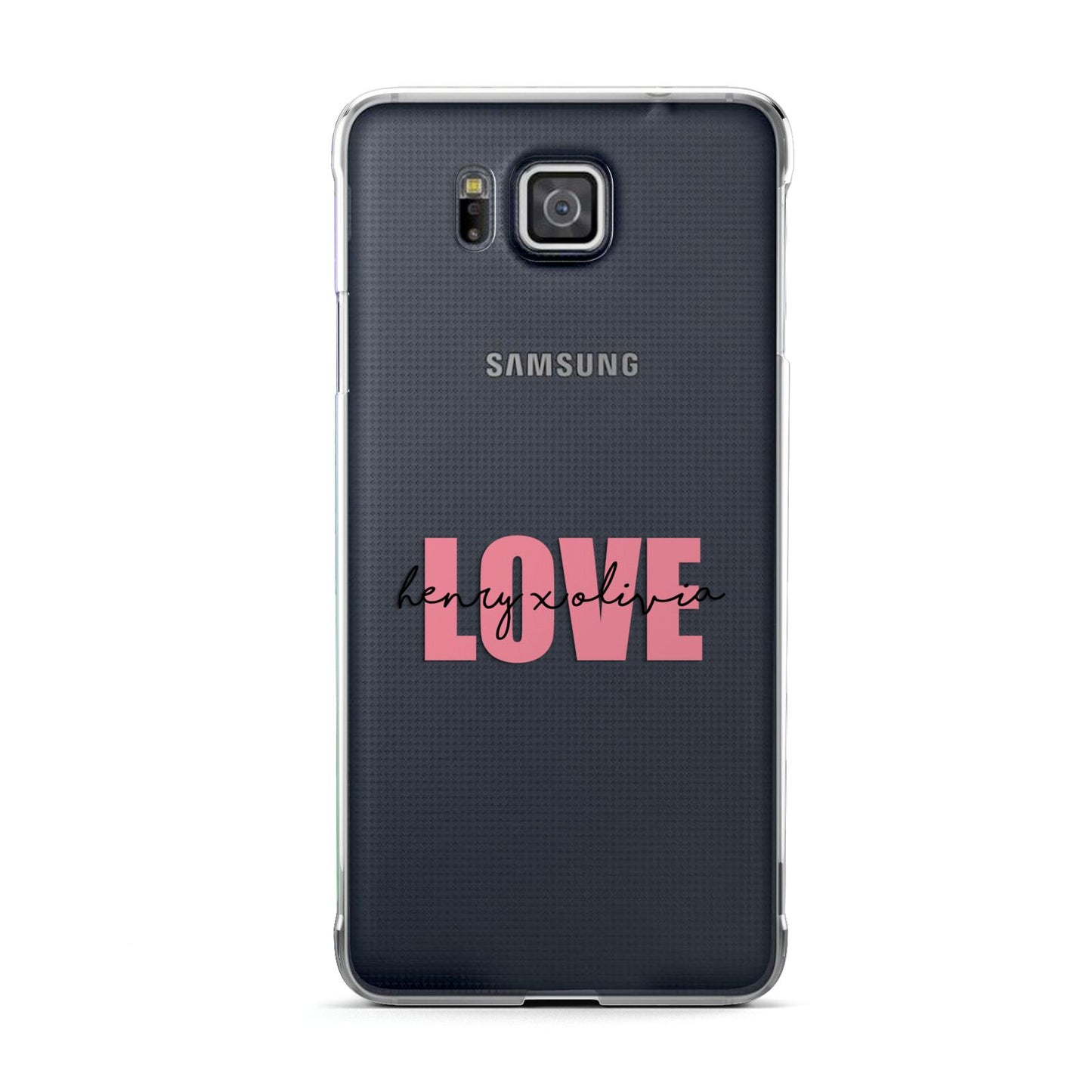 Couples Personalised Love Samsung Galaxy Alpha Case