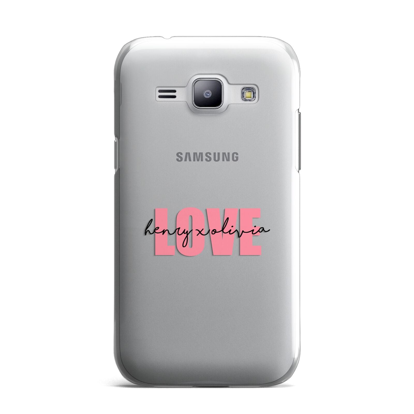 Couples Personalised Love Samsung Galaxy J1 2015 Case