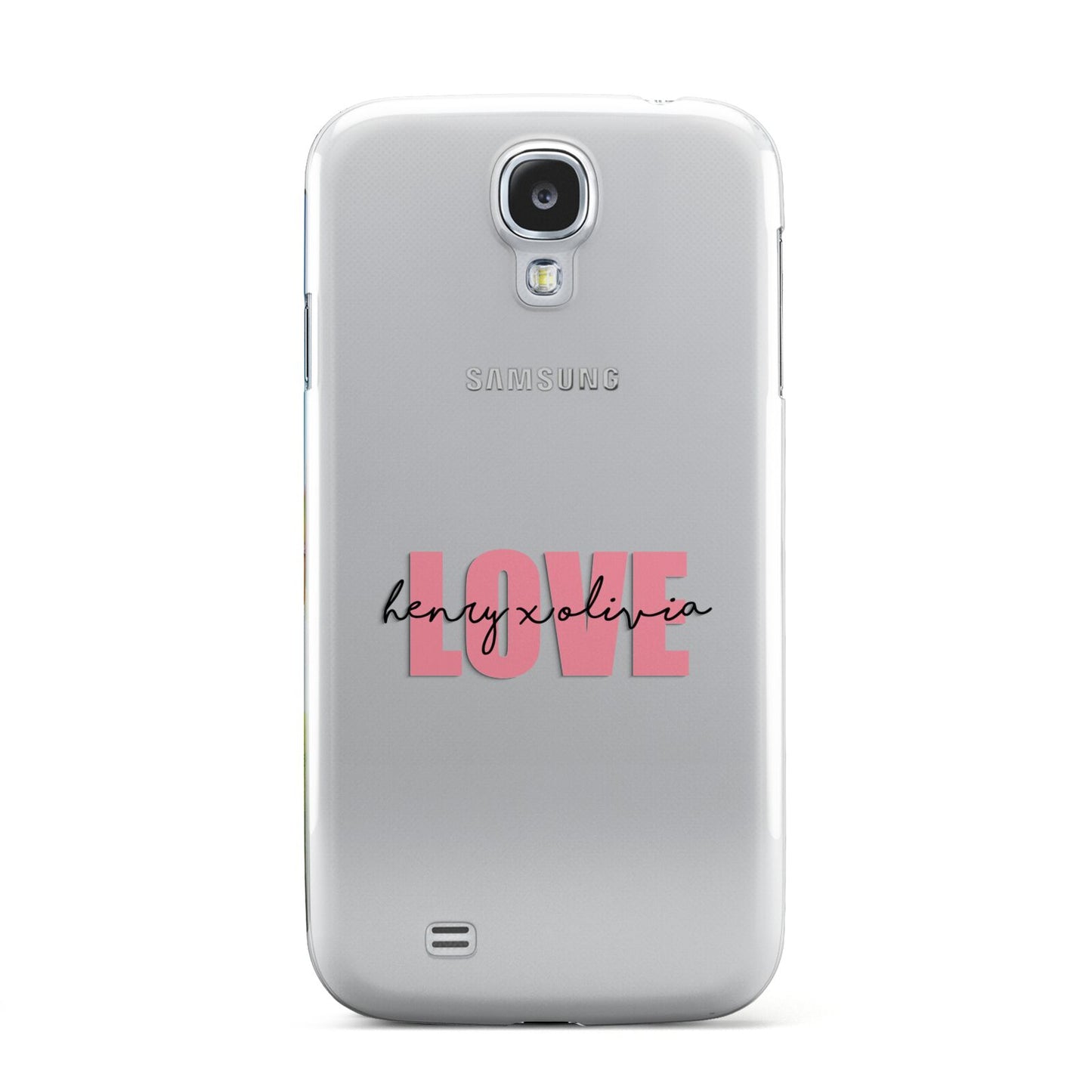 Couples Personalised Love Samsung Galaxy S4 Case