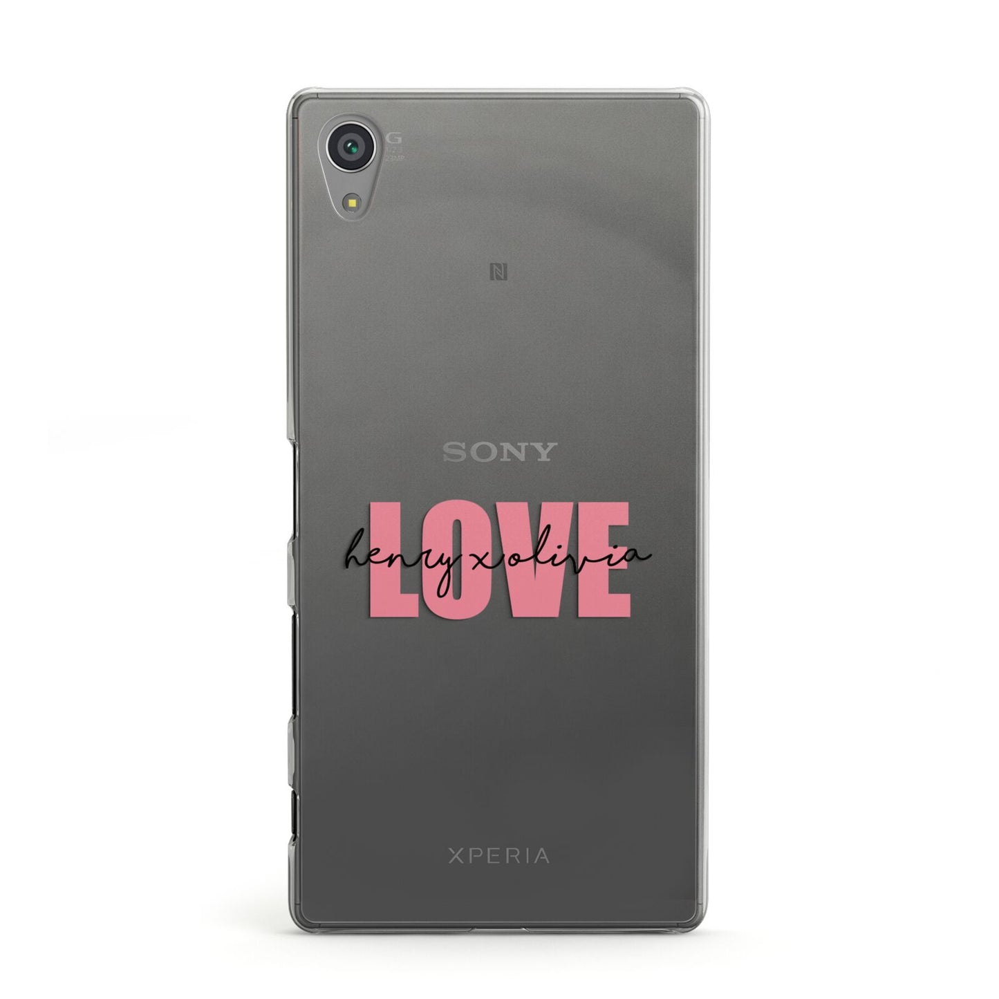 Couples Personalised Love Sony Xperia Case