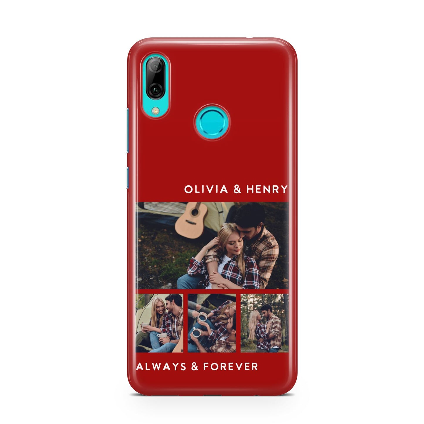 Couples Photo Collage Personalised Huawei P Smart 2019 Case