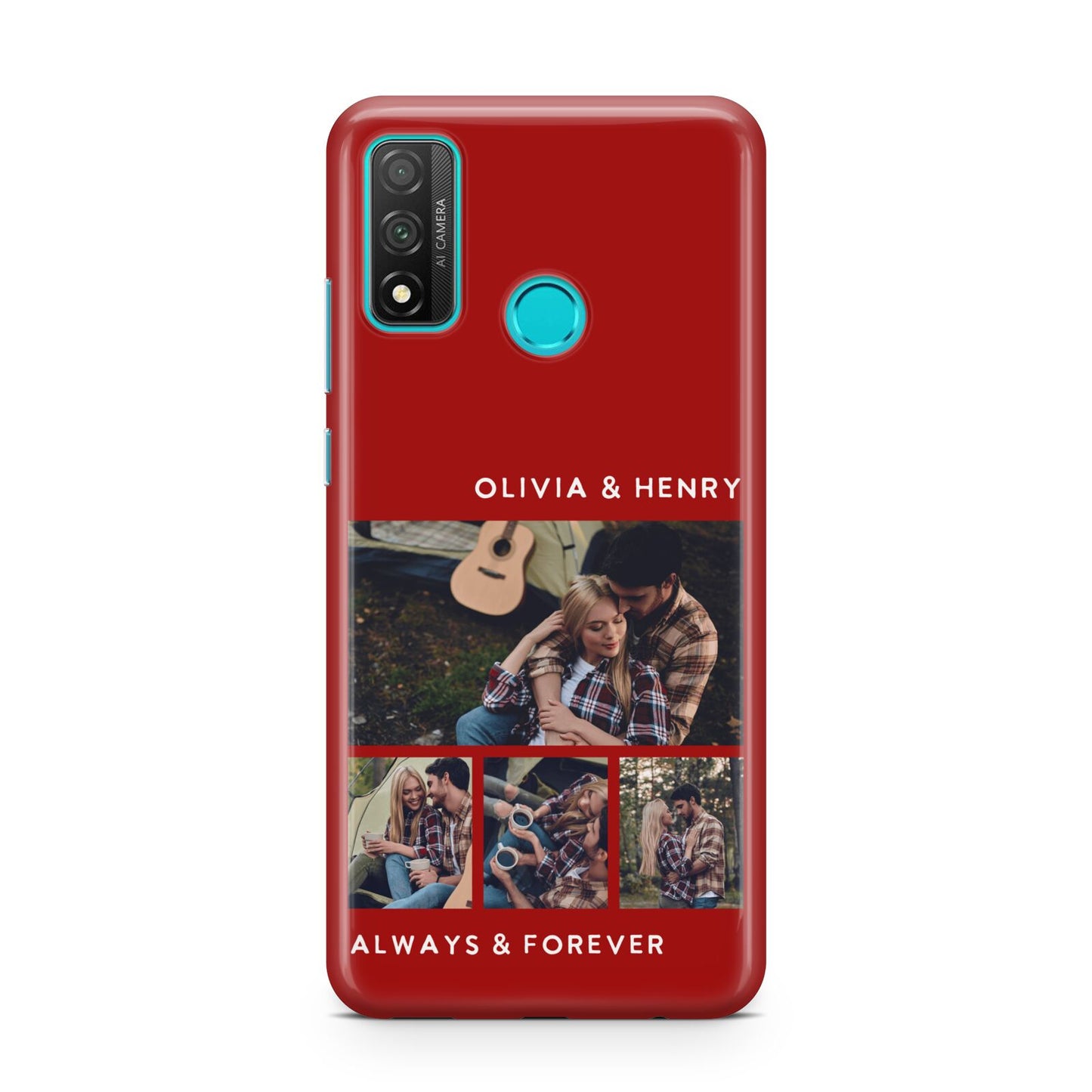 Couples Photo Collage Personalised Huawei P Smart 2020