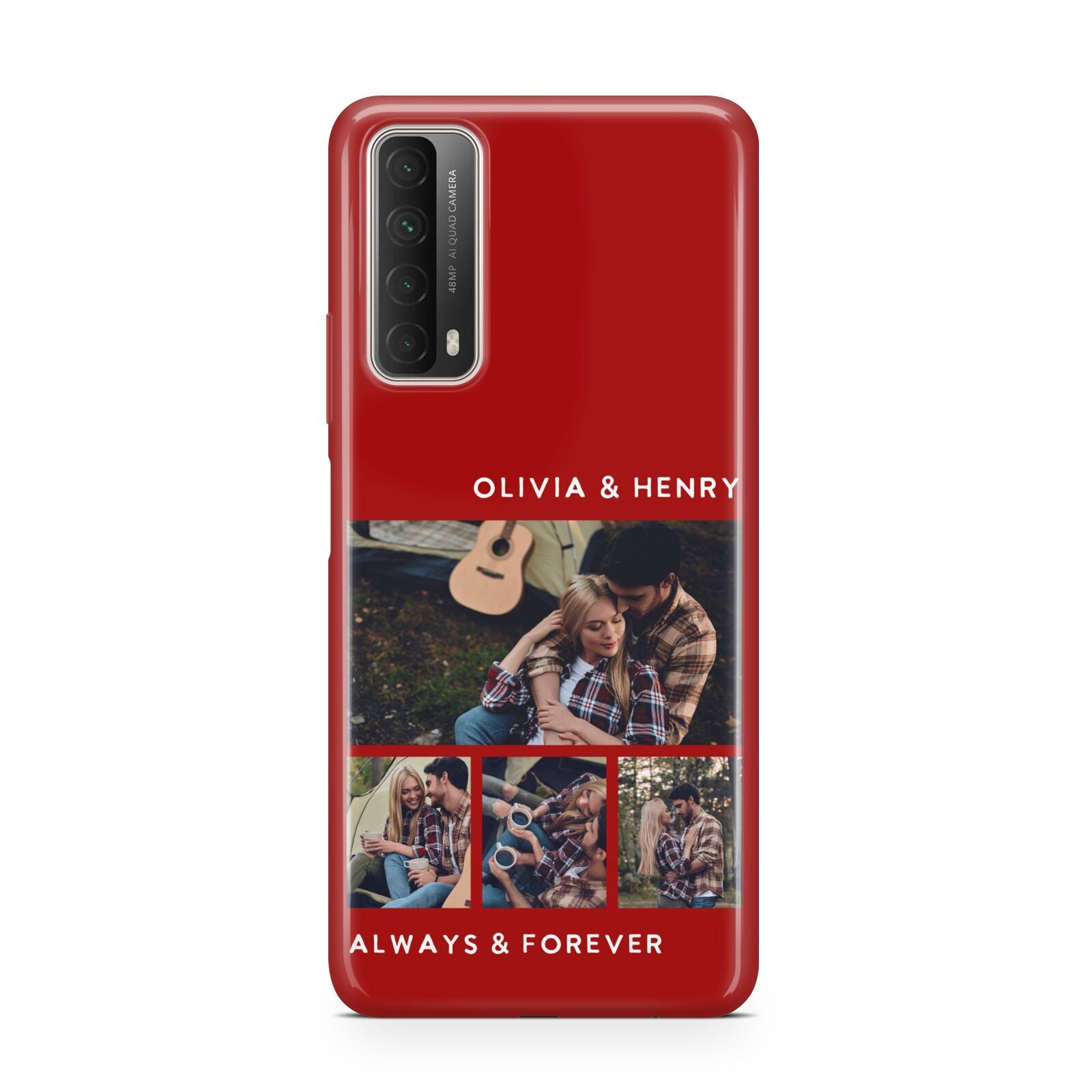 Couples Photo Collage Personalised Huawei P Smart 2021