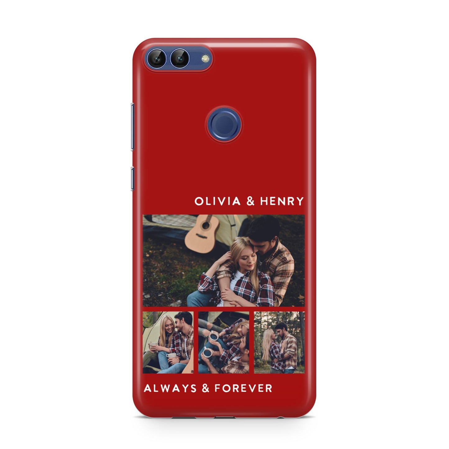 Couples Photo Collage Personalised Huawei P Smart Case