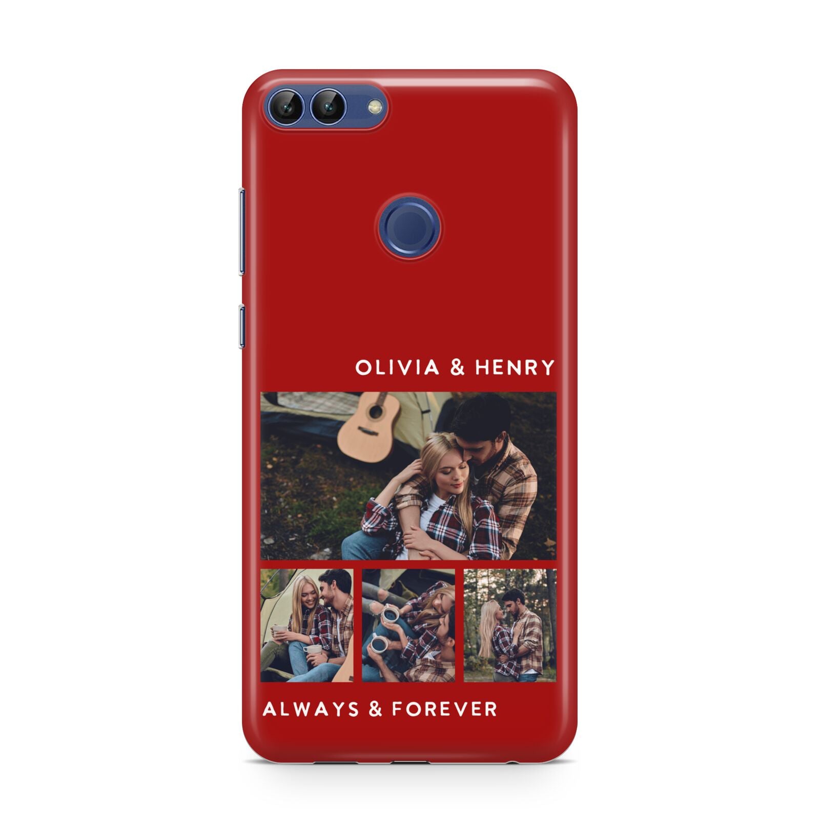 Couples Photo Collage Personalised Huawei P Smart Case