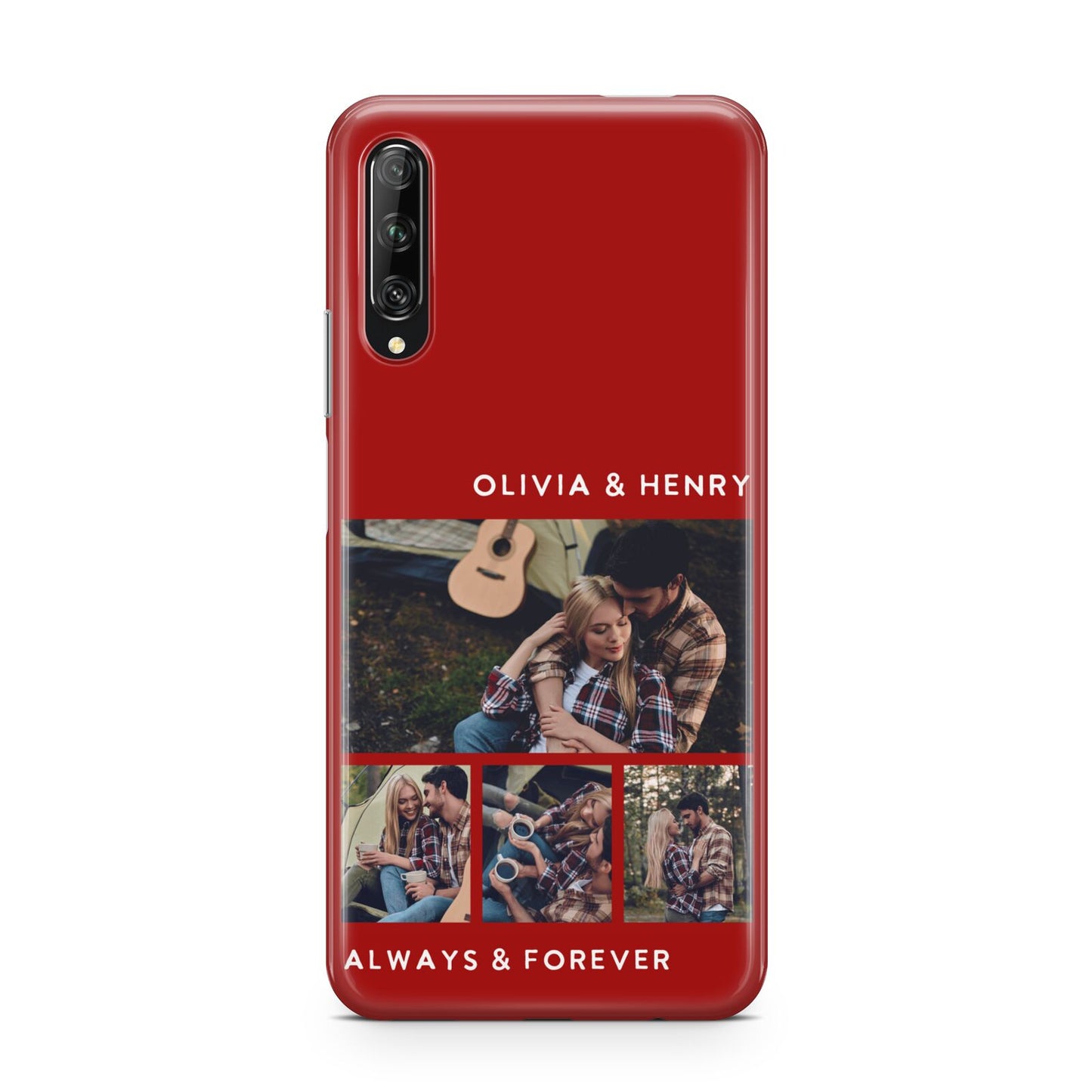 Couples Photo Collage Personalised Huawei P Smart Pro 2019