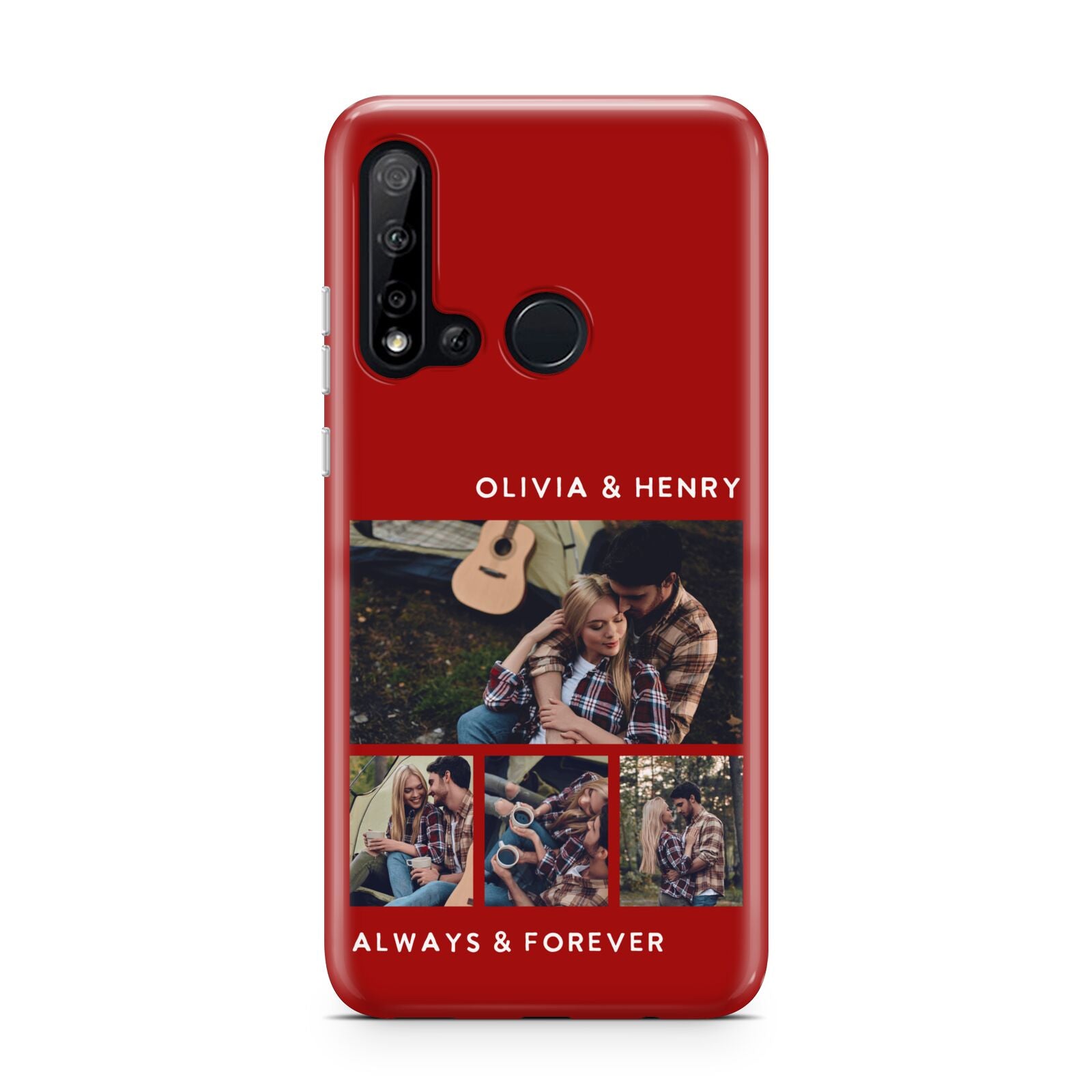 Couples Photo Collage Personalised Huawei P20 Lite 5G Phone Case